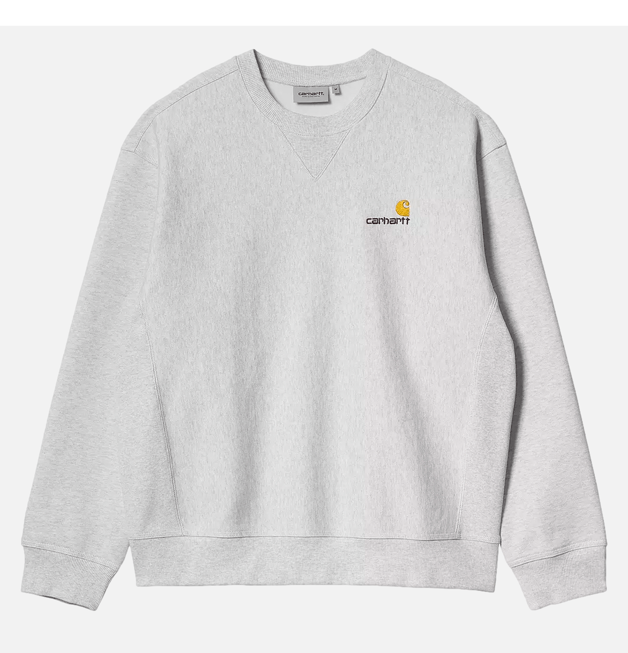 Carhartt WIP American Script Sweat Ash Heather