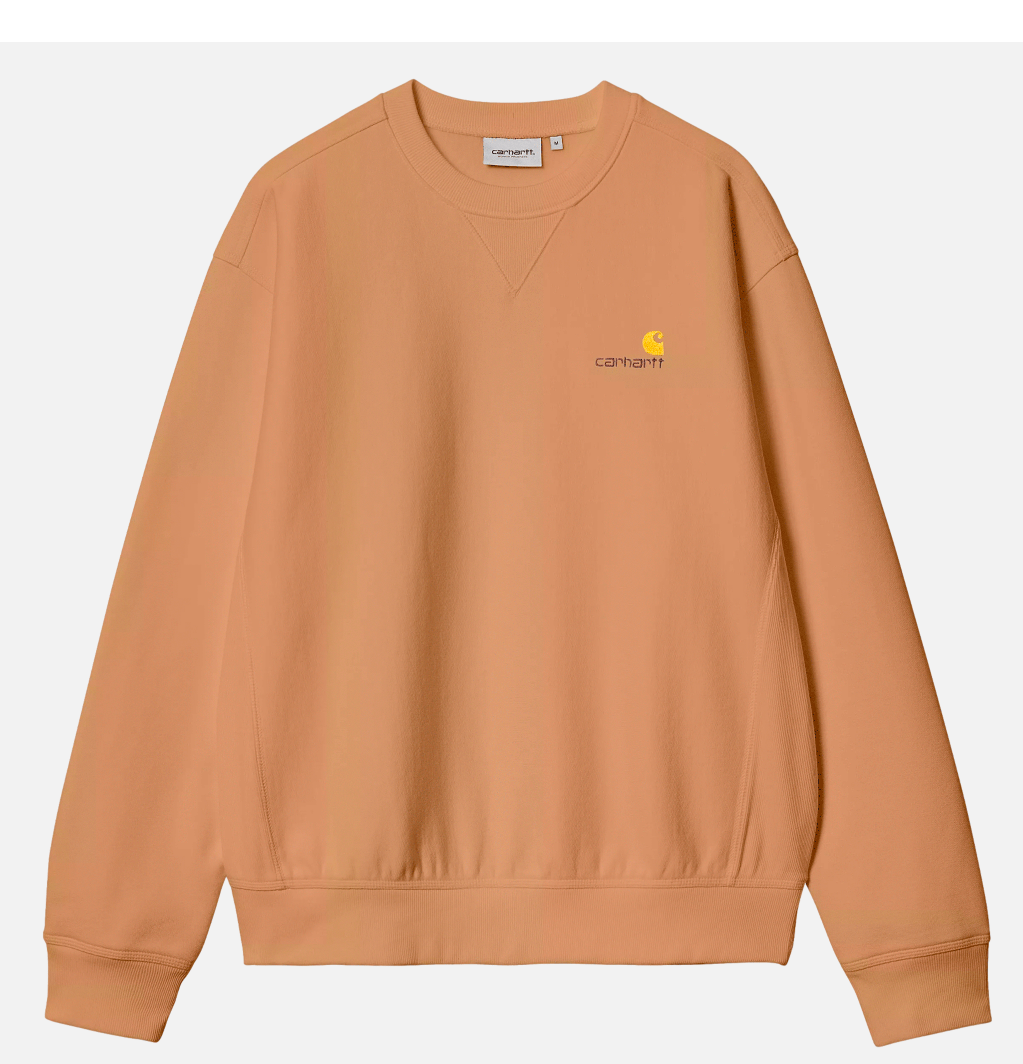 Carhartt WIP American Script Sweat Peanut