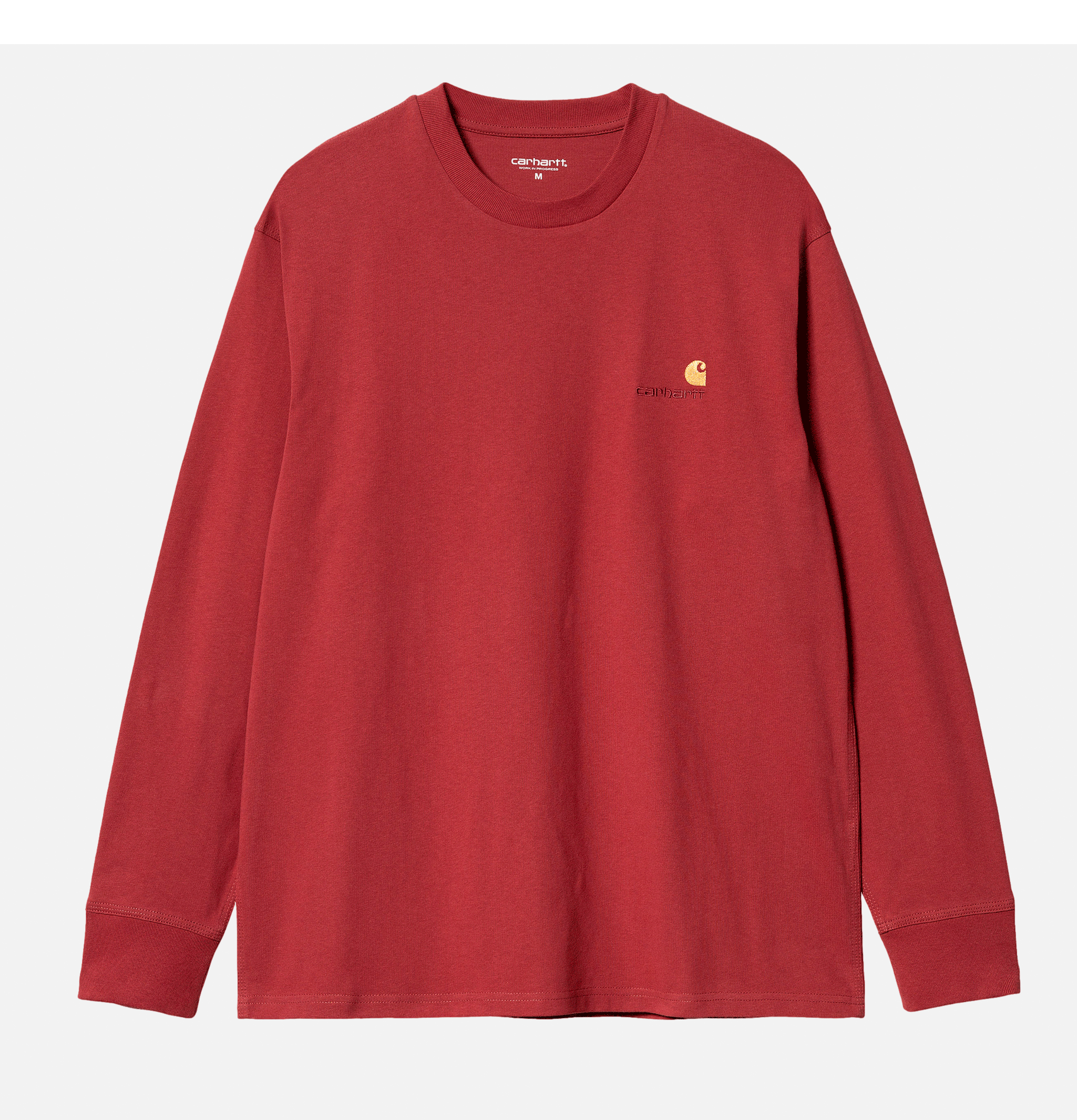 Carhartt WIP American Tee Ls Tuscany Red