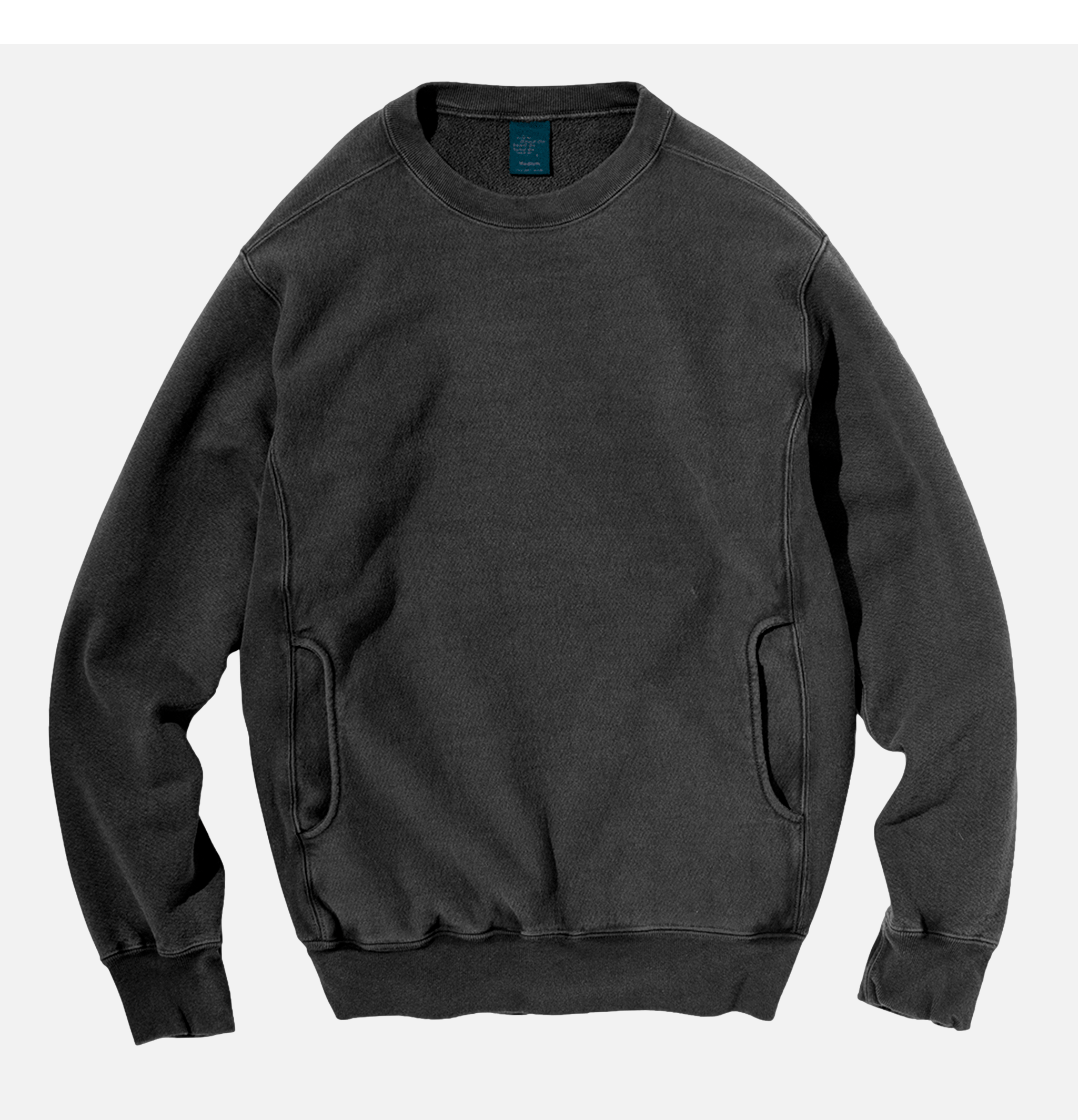 Good On Japan Sweat Heavy Crew Black