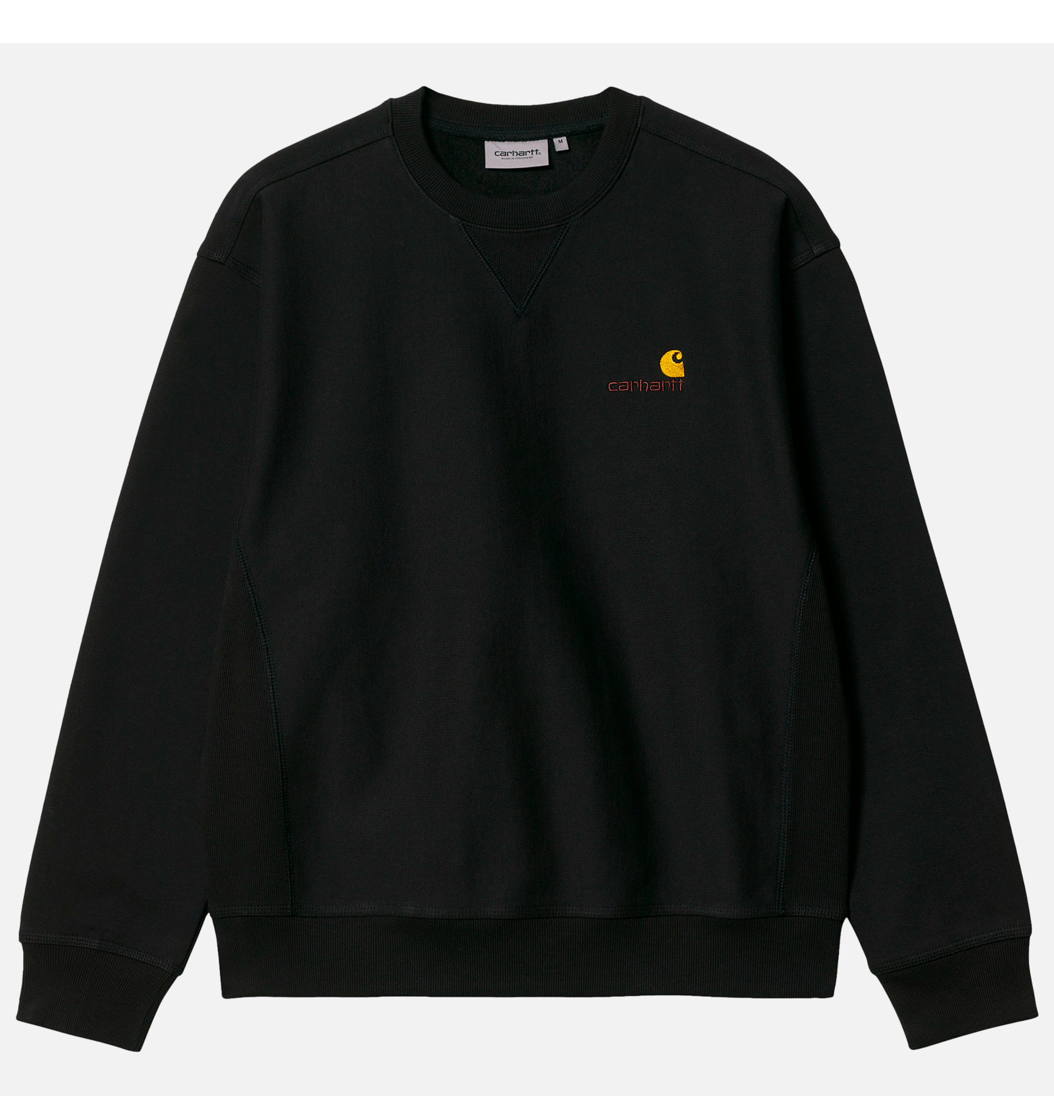 Cahartt WIP American Script Sweatshirt Black
