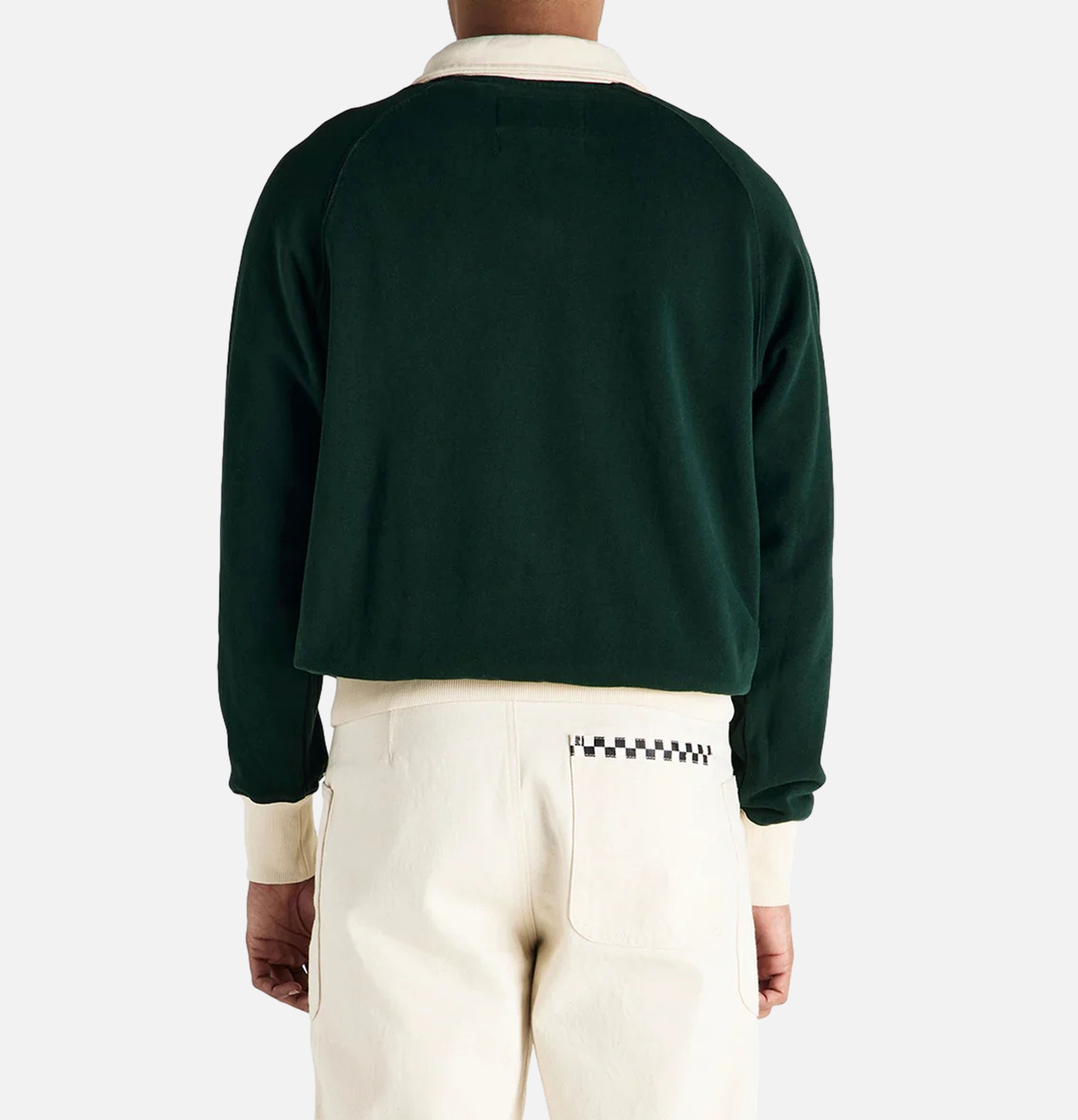 Deus x Specter Studios - Zip Neck Fleece Green