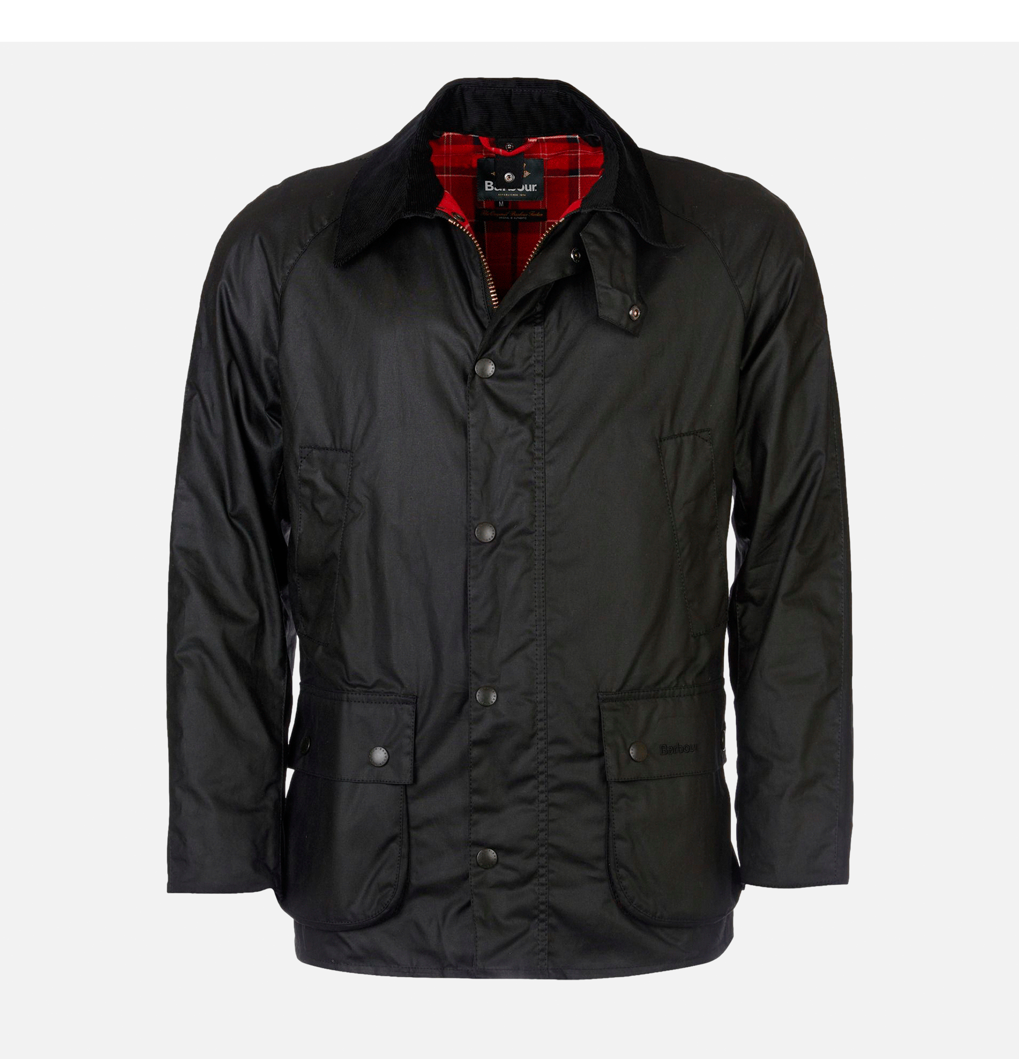 Barbour Ashby Wax Jacket Navy
