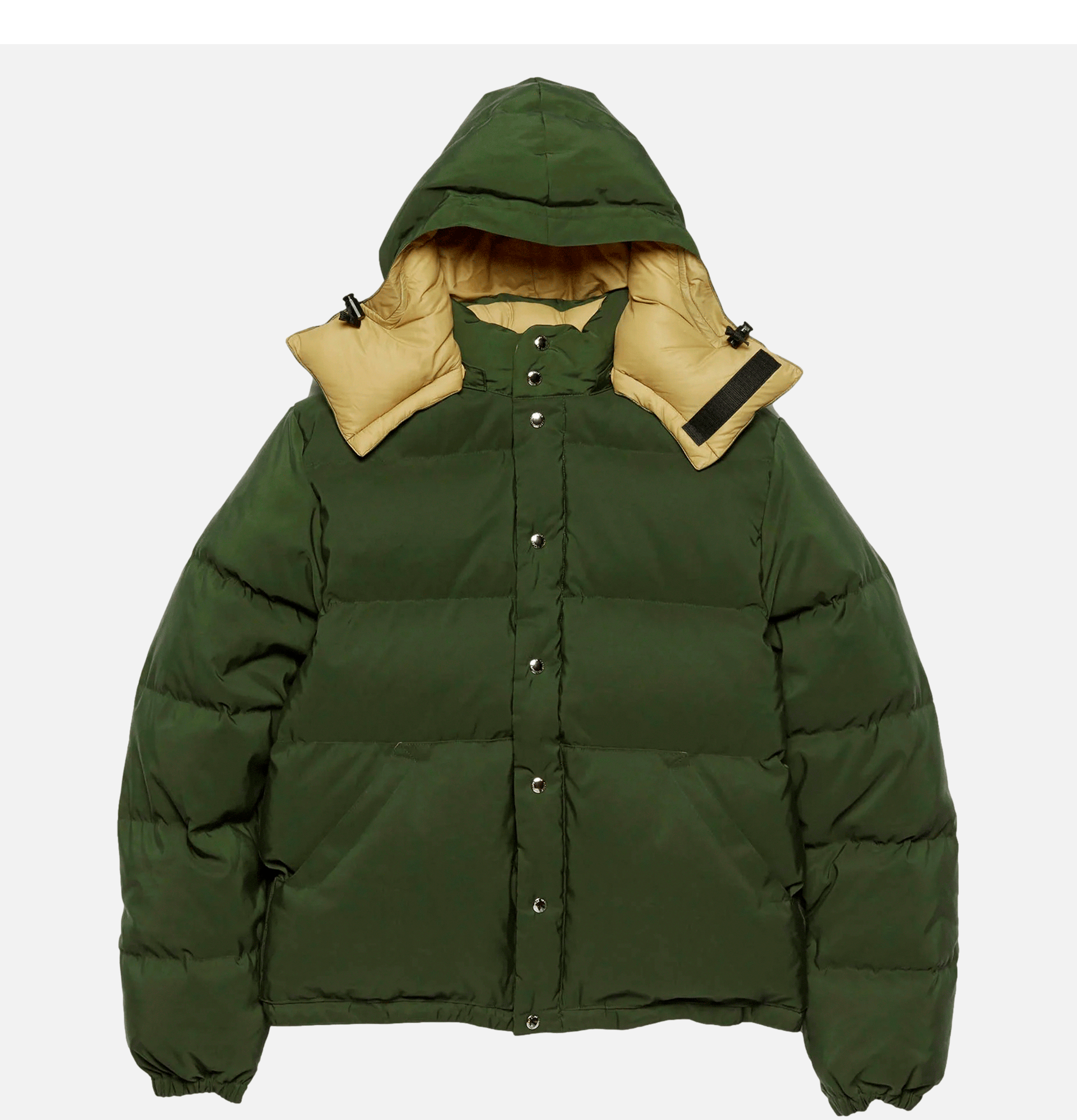 Crescent Down Works Down Sweater Jacket Olive.