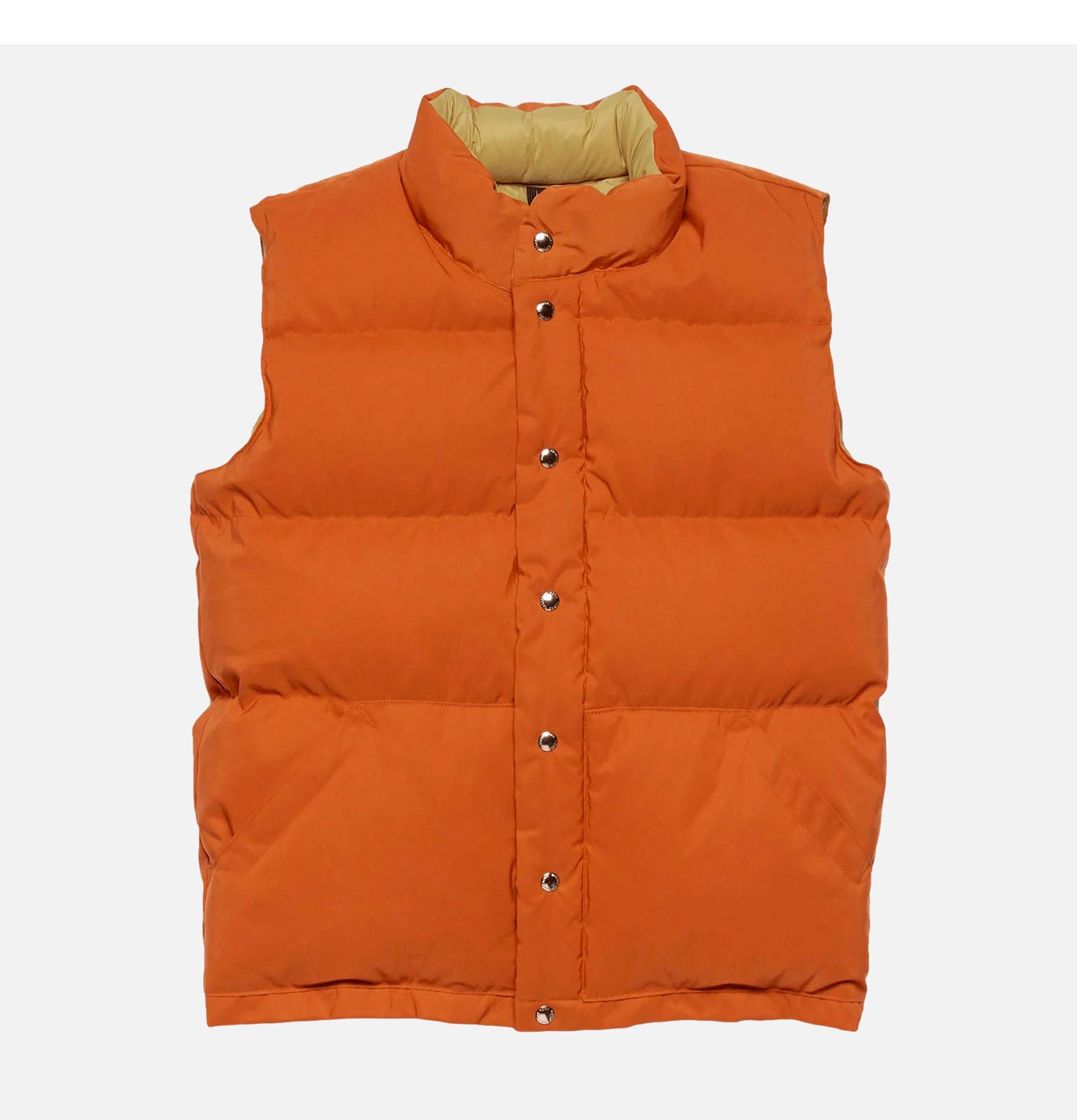 Crescent Down Works Italian Vest Rust