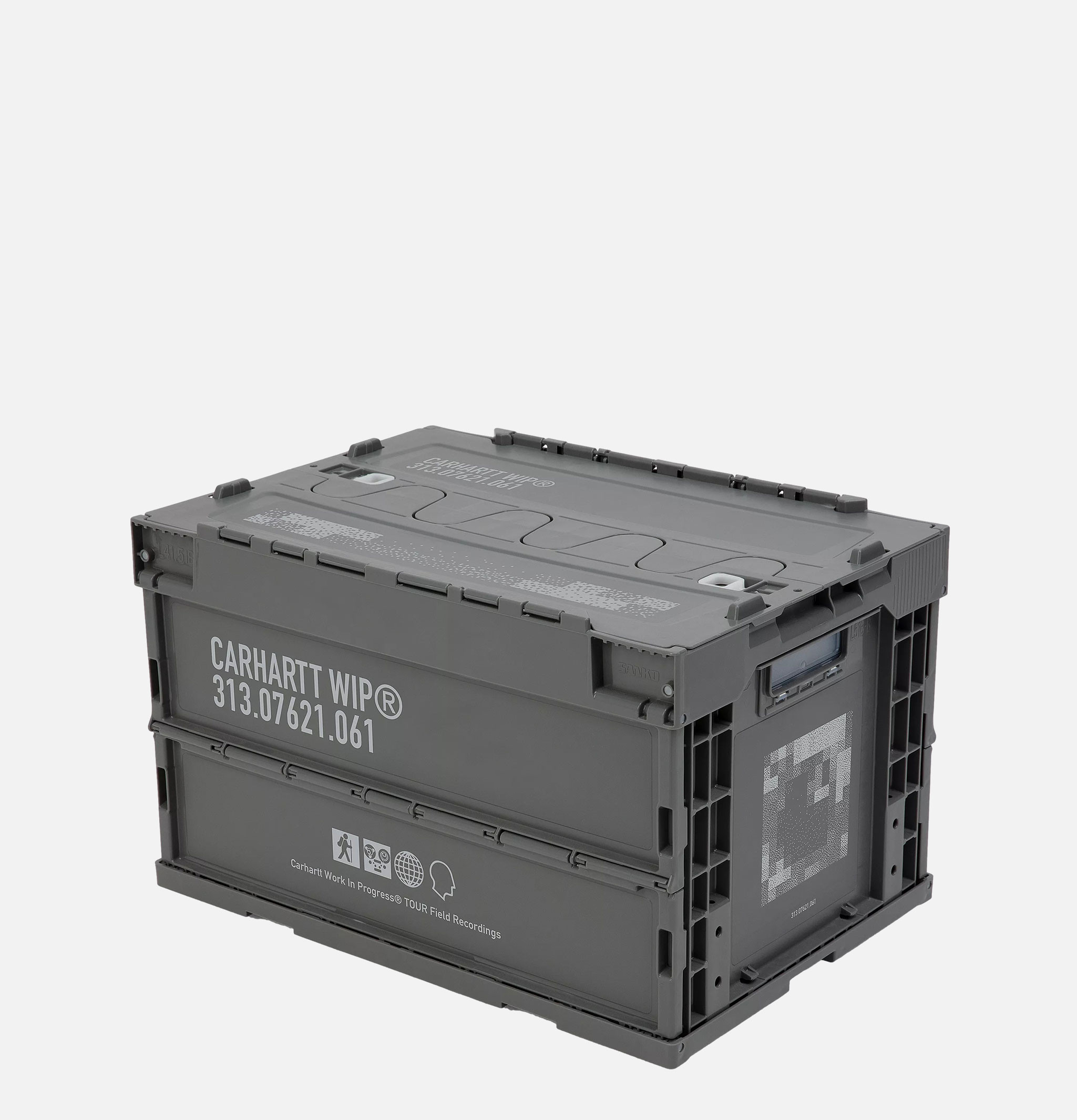 Carhartt WIP Tour Foldable Container Smoke