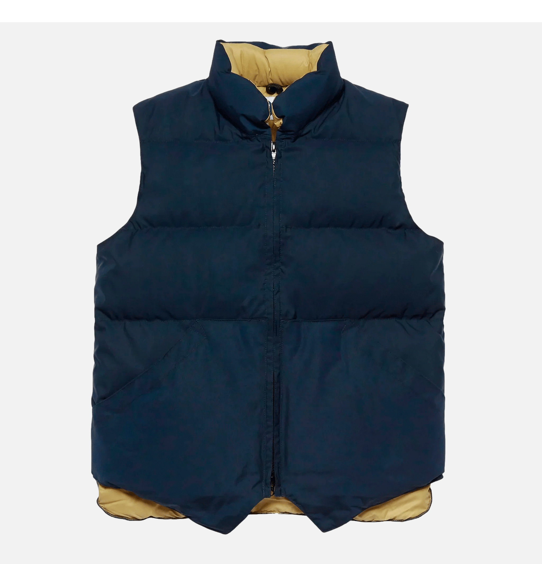 Crescent Down Works Gilet North by Northwest Vest Navy