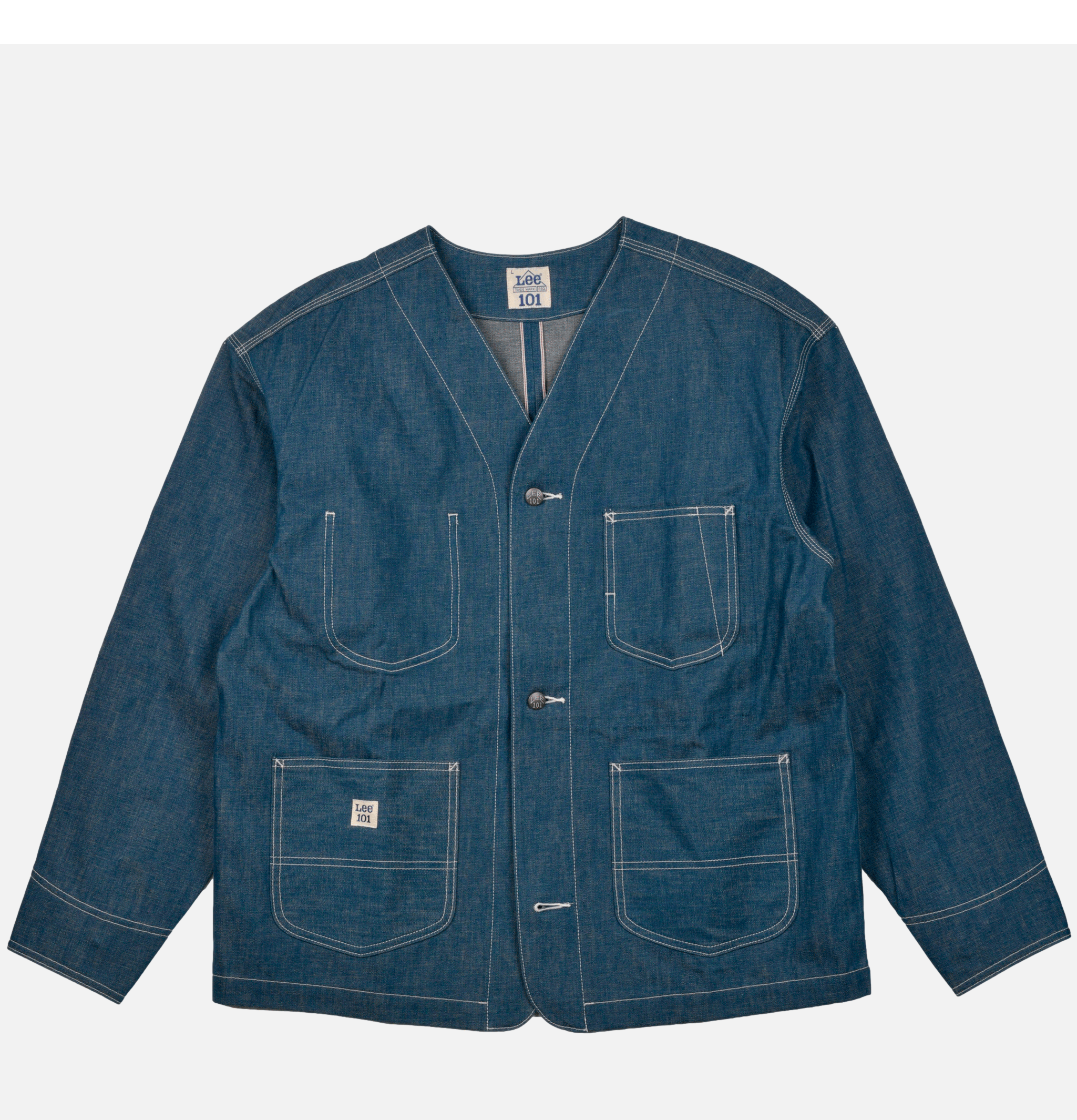 Lee 101 31jr Chore Coat Raw Blue