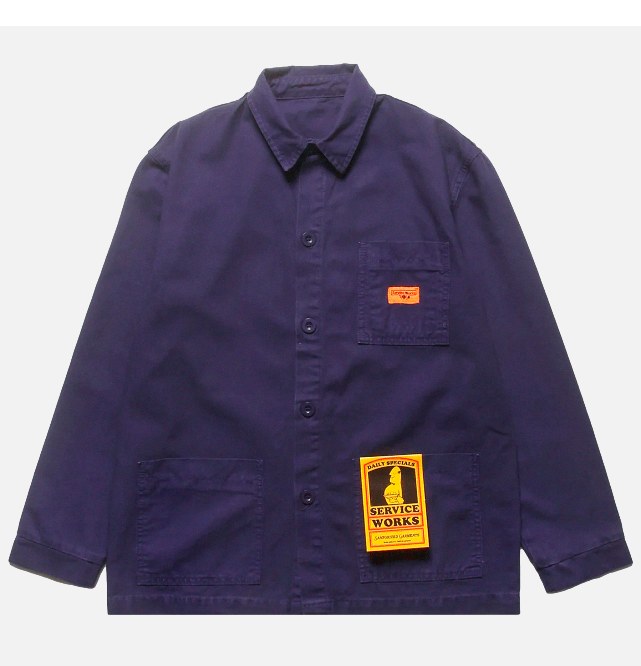 Service Works Coverall Navy Jacket