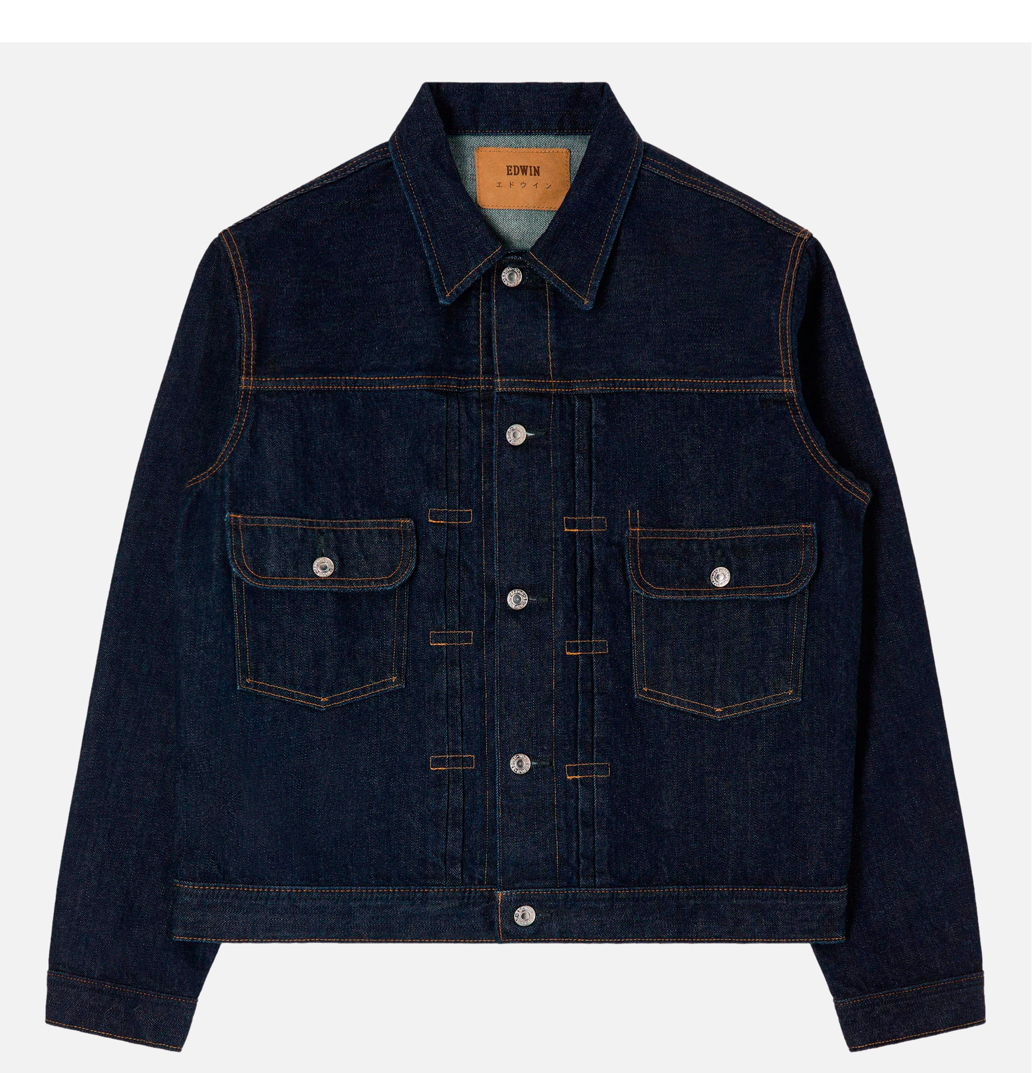 Edwin 14oz Kurabo Recycle Denim Red Selvage Denim Jacket