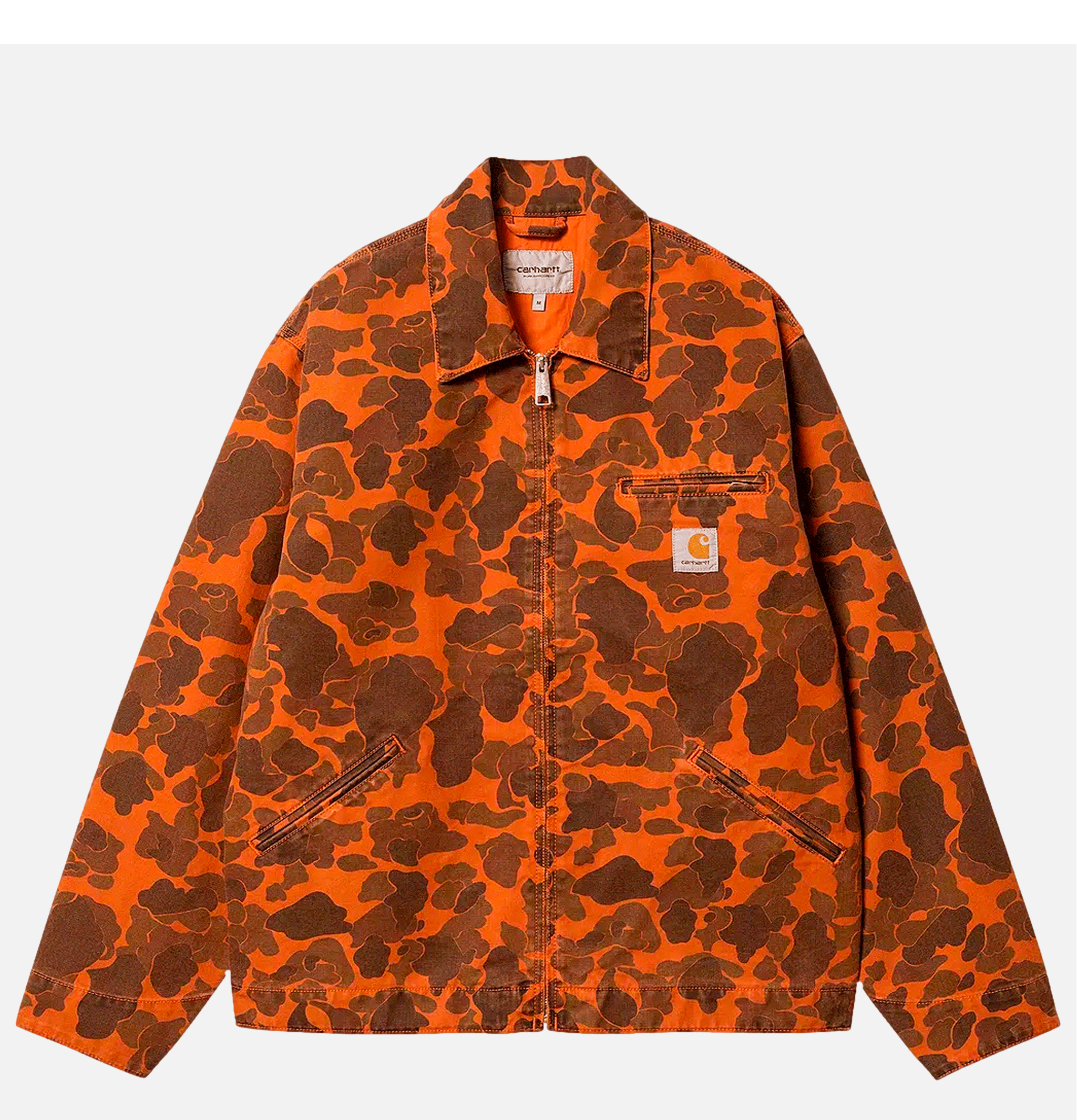 Carhartt WIP Detroit Camo Duck Tumeric Jacket