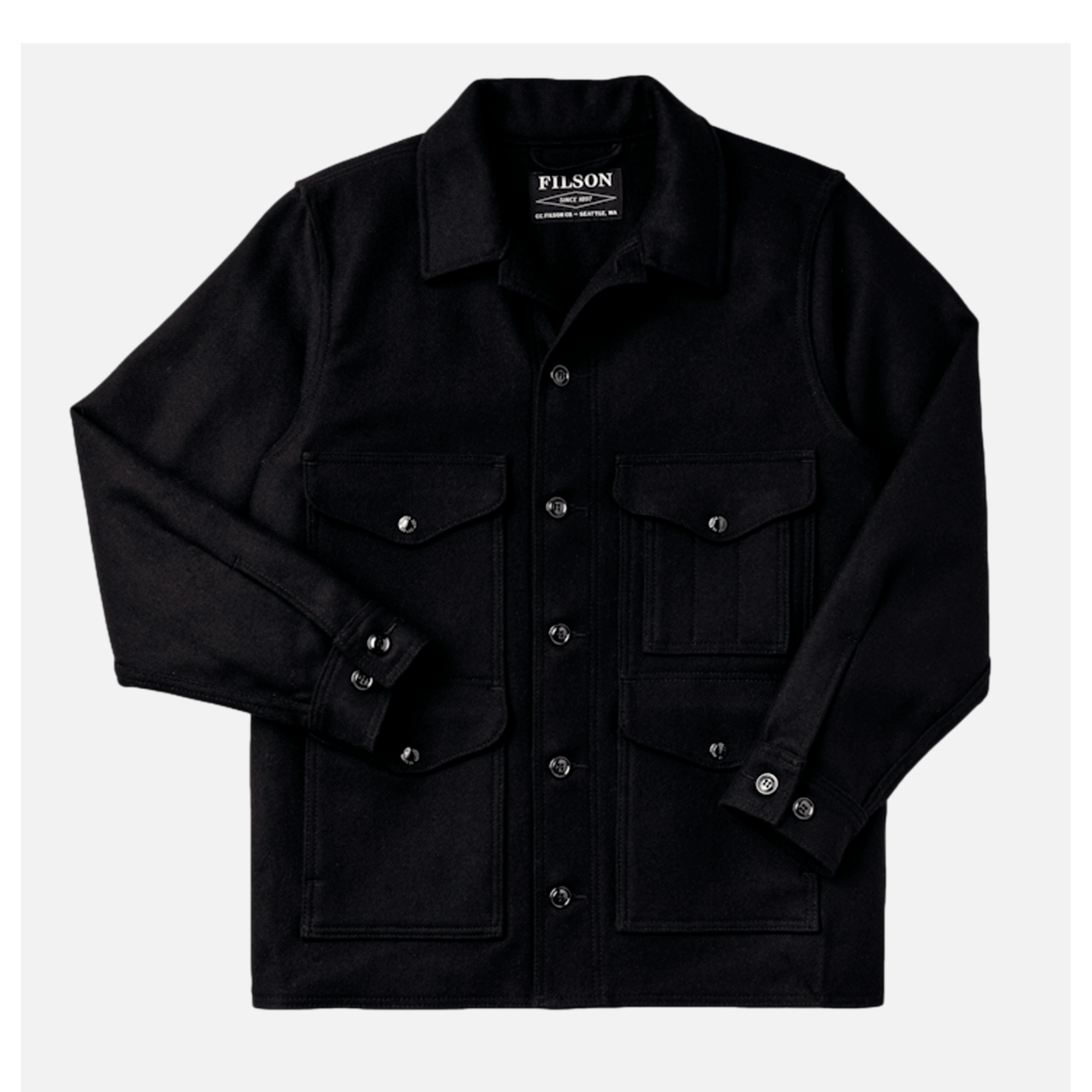 ジャケット・アウター COMOLI 14AW MACKINAW COAT NAVY The Mackinaw Hunting Coat | Stormy Kromer®