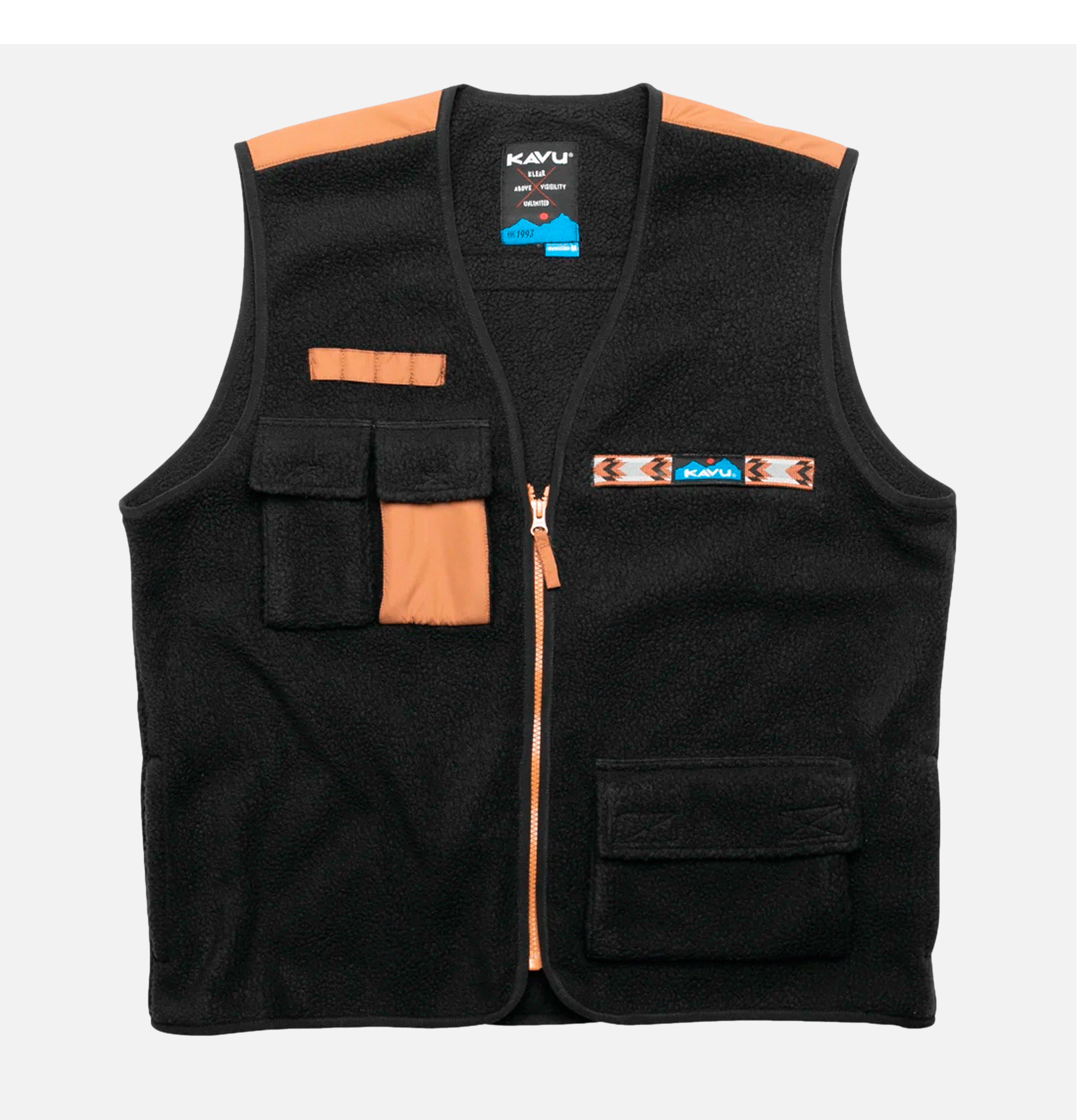 Kavu Veste Fleece All Nighter Black