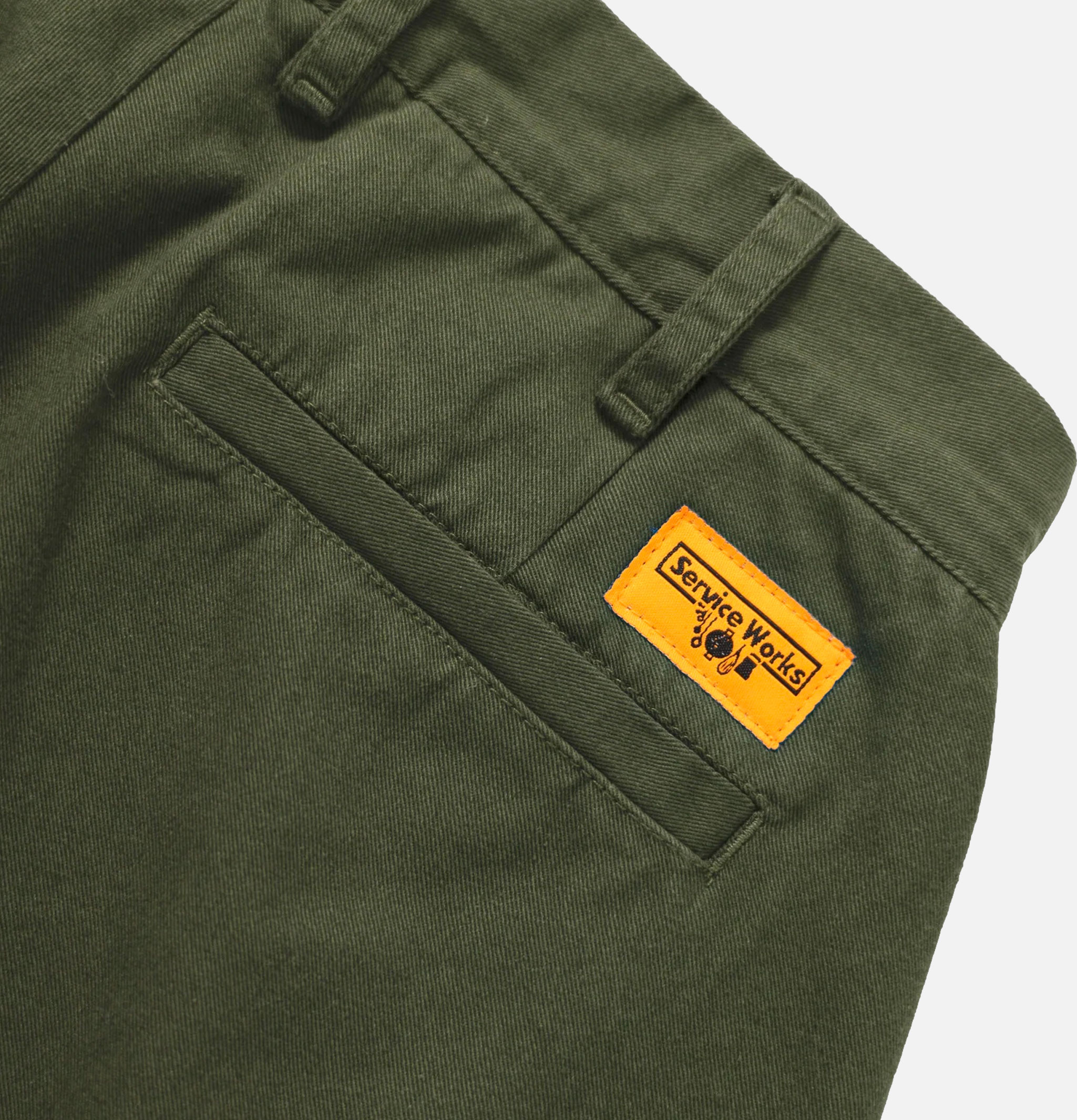 Service Works Drill Part Timer Short in Olive