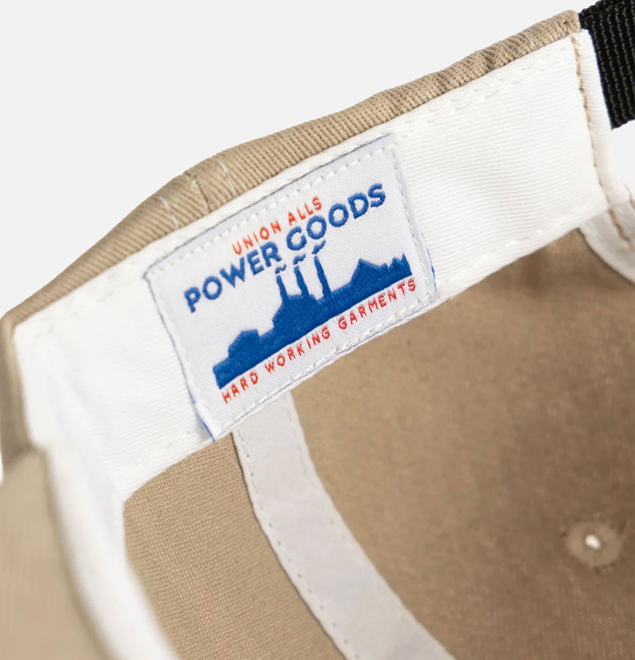 Service Works Arch Logo Contrast Stitch Cap en Bone