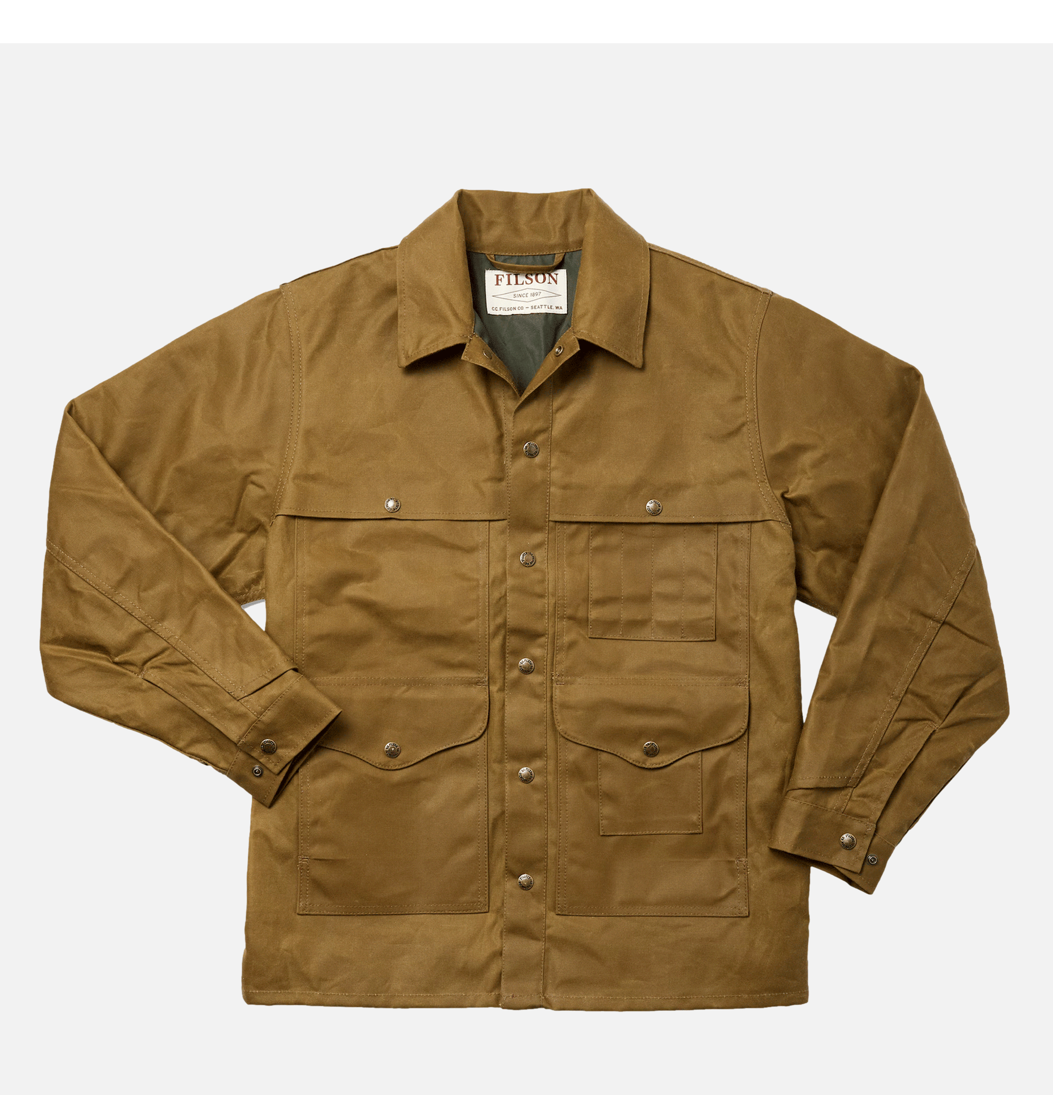 Filson Lined Tin Cruiser Dark Tan