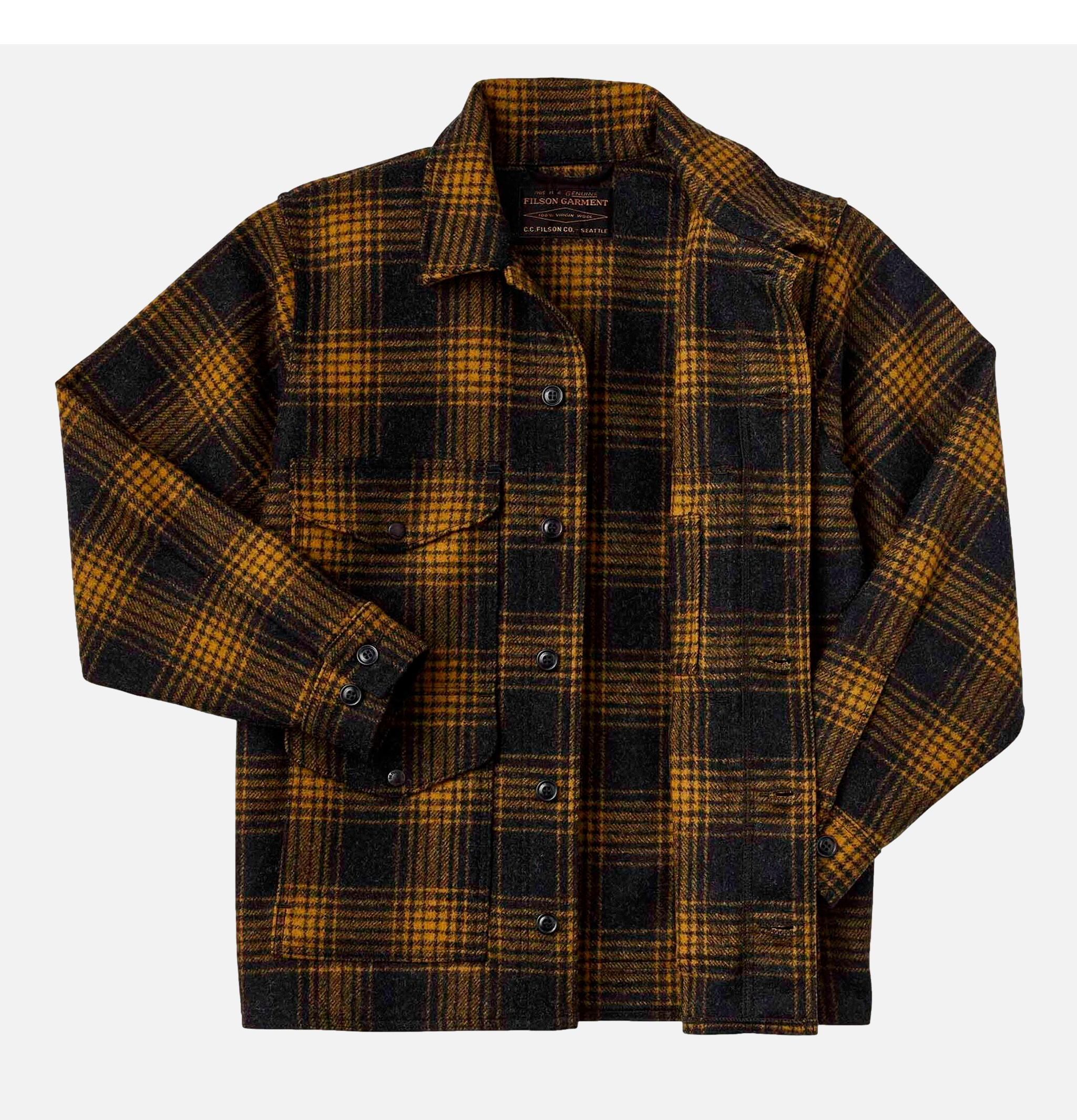 Filson Mackinaw Cruiser 10043 Ochre.