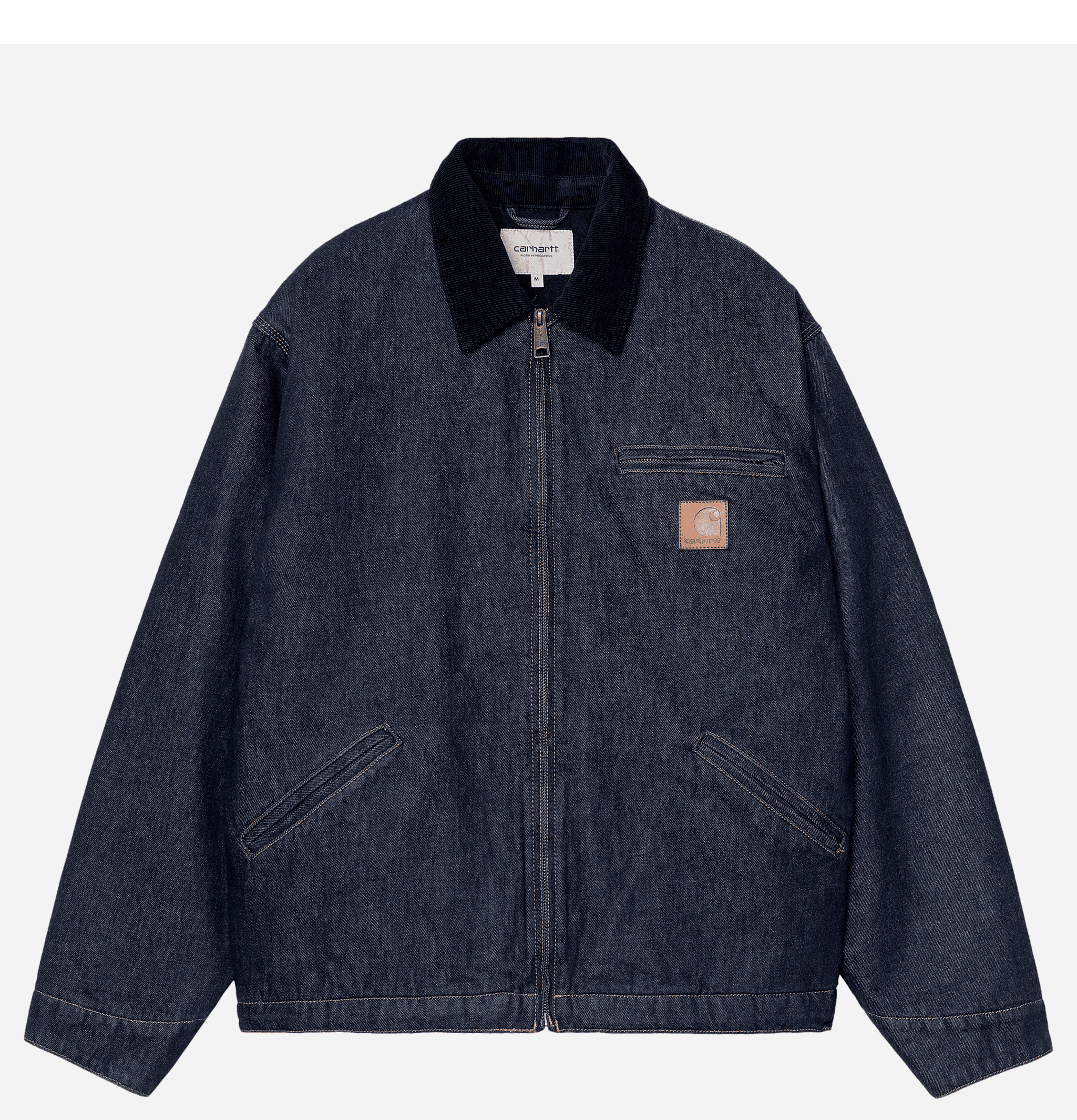Carhartt WIP Og Detroit Jacket Blue Rinsed