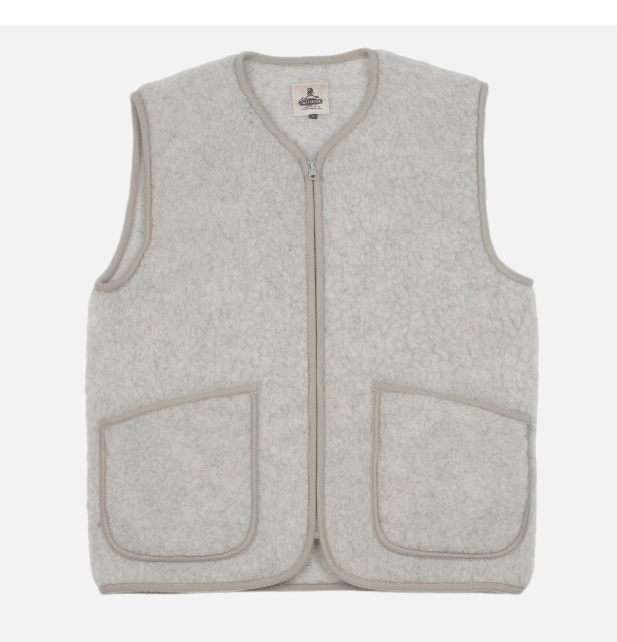 Coldbreaker Pepitco Vest Light Grey.
