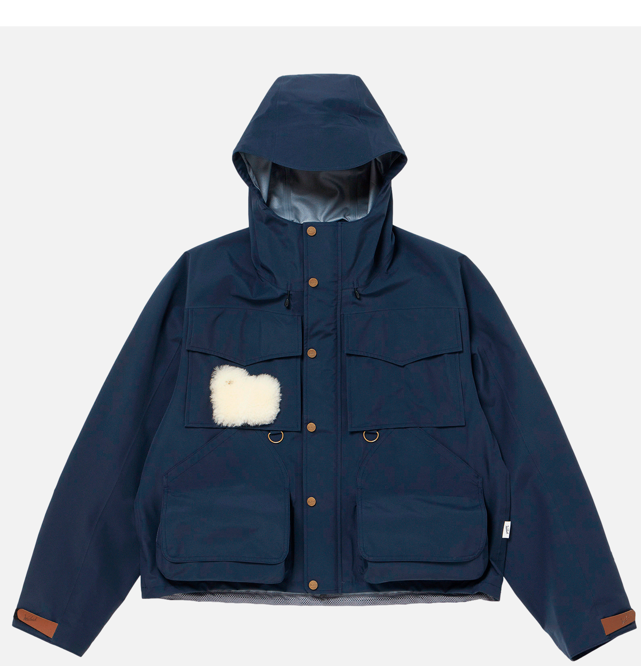Woolrich Goretex 3l Fish Jkt Type 2 Navy