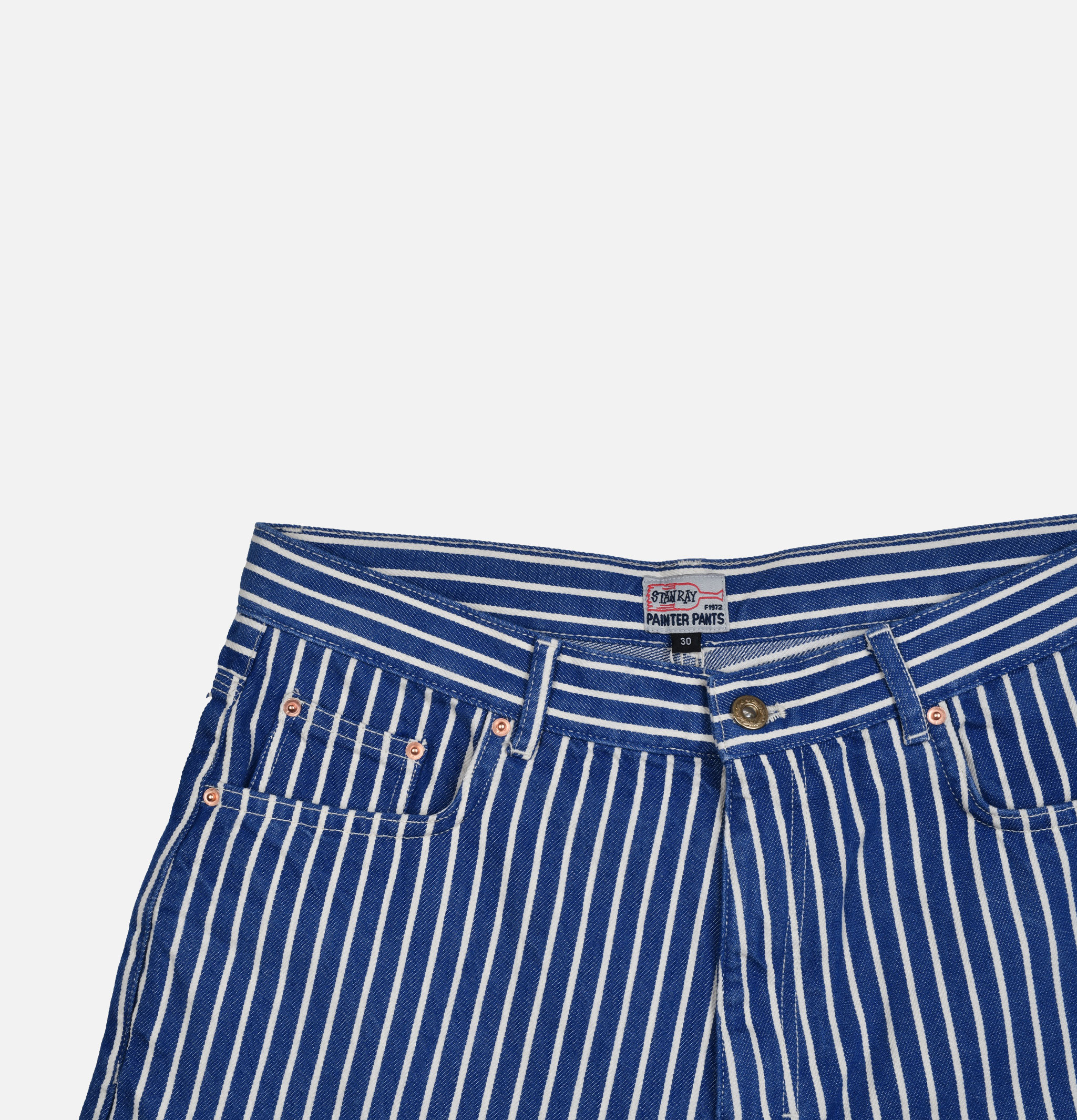 Stan Ray Wide 5 Short Indigo Nat Hickory