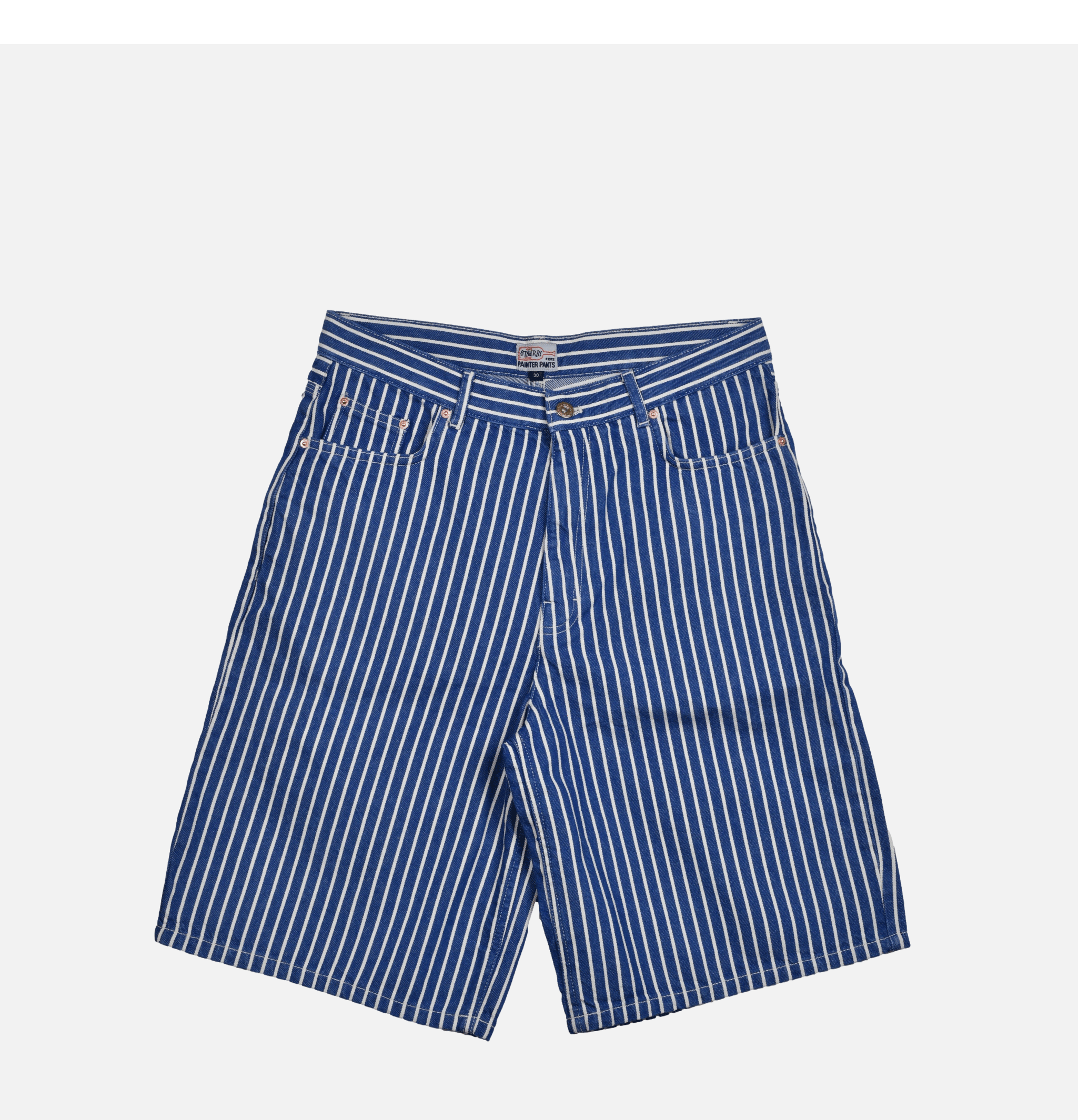 Stan Ray Wide 5 Short Indigo Nat Hickory