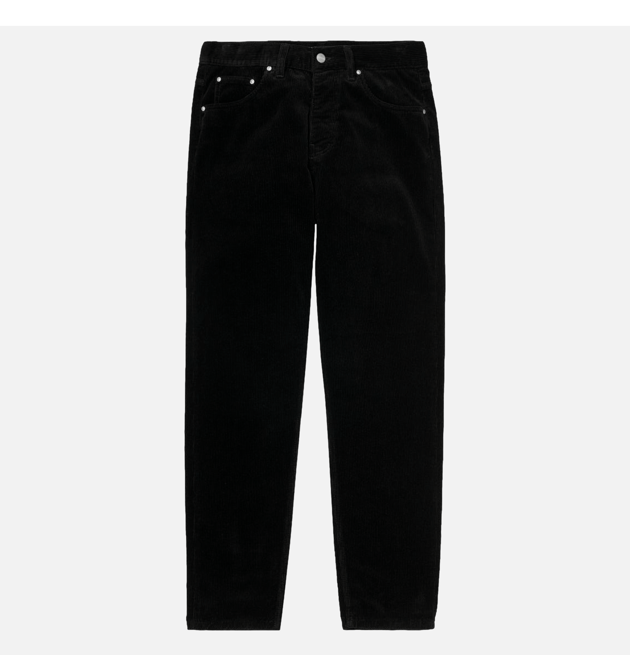Carhartt WIP Newel Cord Pants Black.