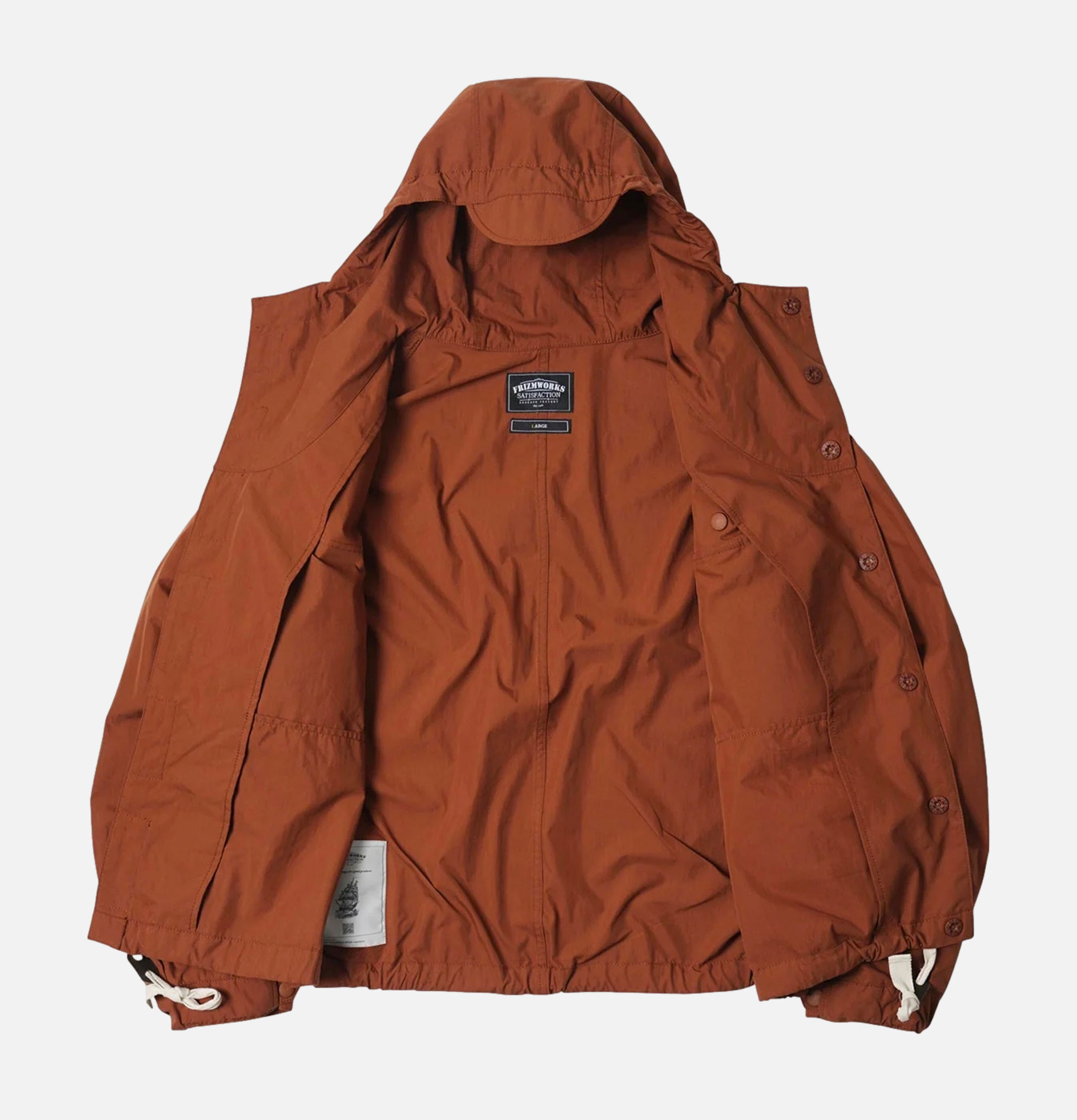 Frizmworks Wading Hooded Parka Brick