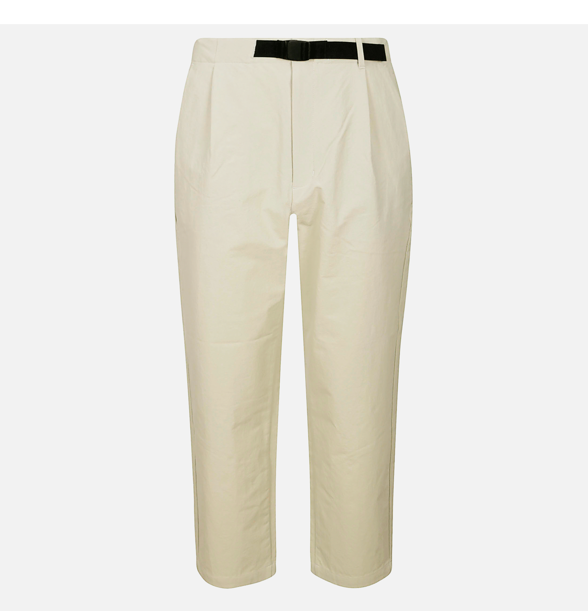 Goldwin Pantalon One Tuck Ankle Beige