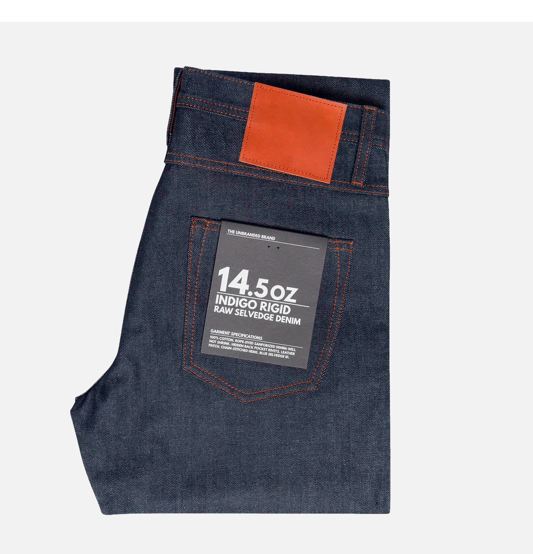 Unbranded Brand Jeans Brand 301 Straight 14,5oz Indigo