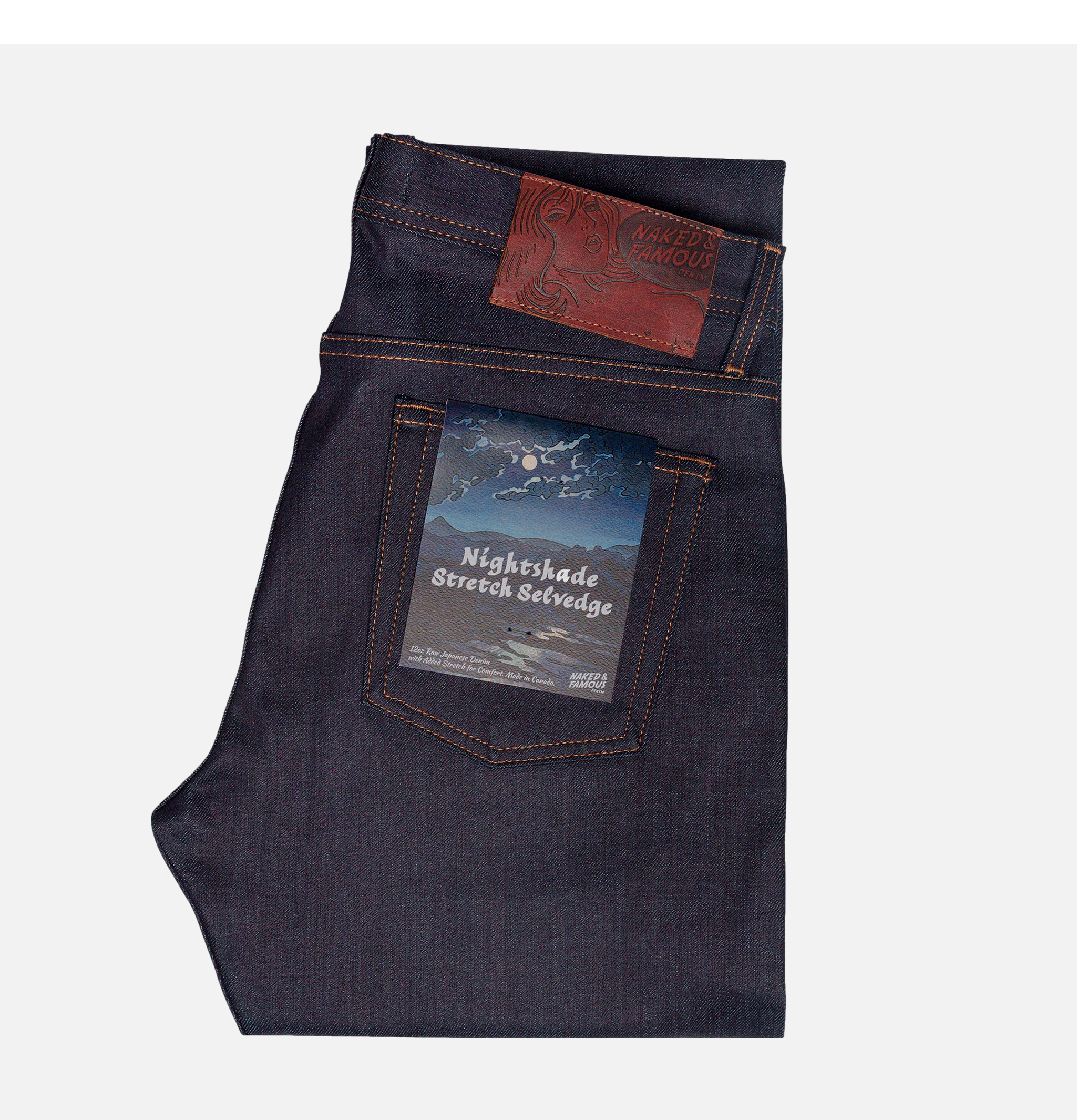 Naked & Famous Jean Weird Night Shade