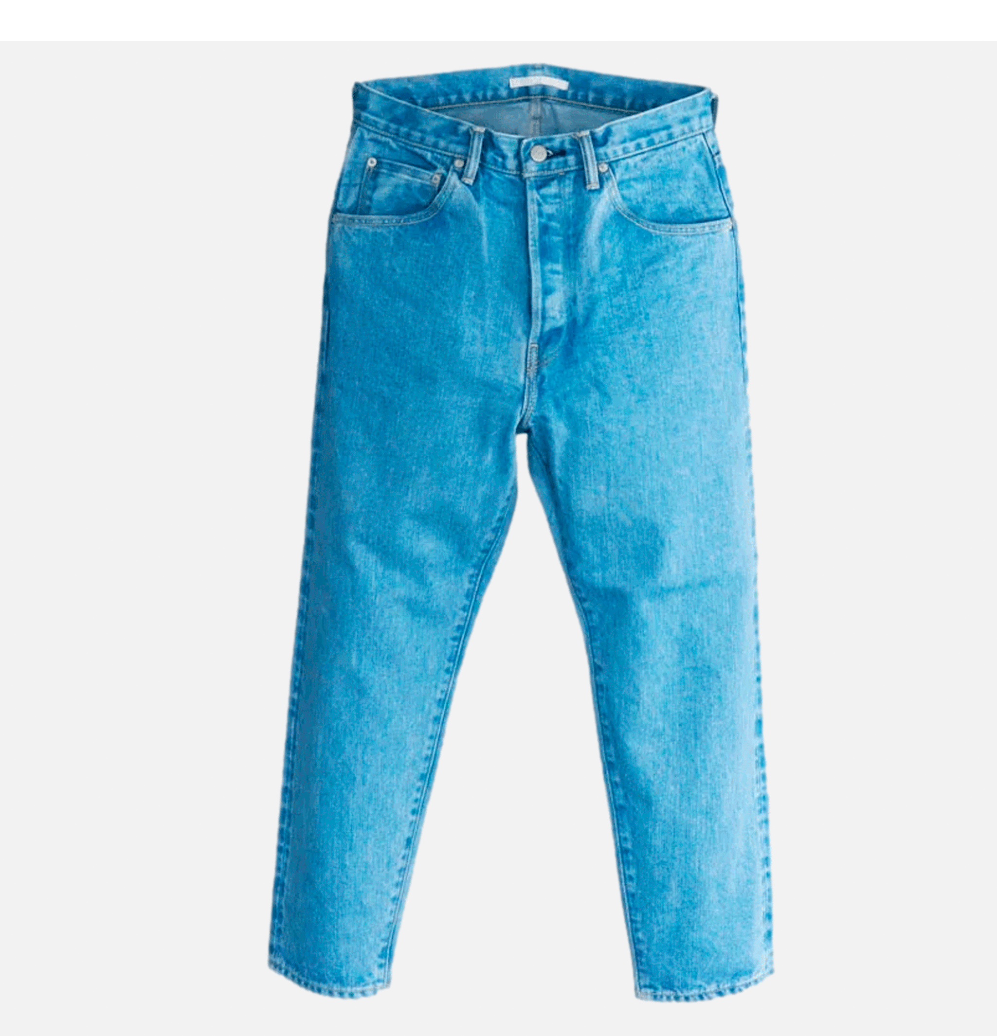 Hatski Japan 22001 Jeans Loose Tapered Ice Wash.