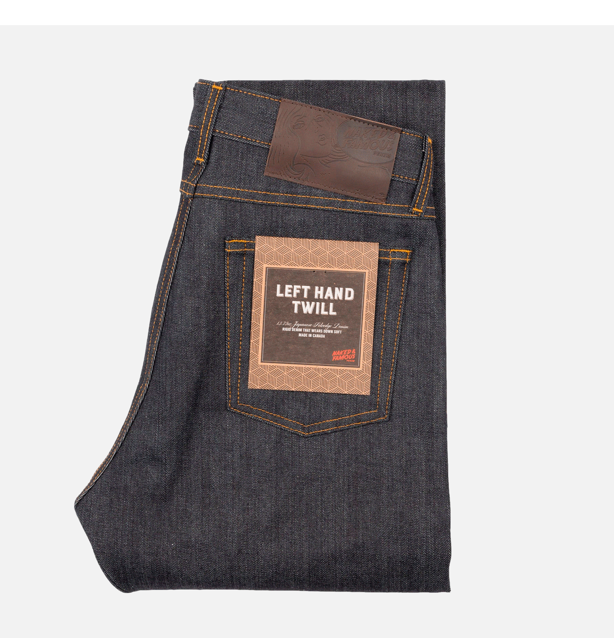 Naked and Famous Jean True Guy Jeans Left Hand Twill