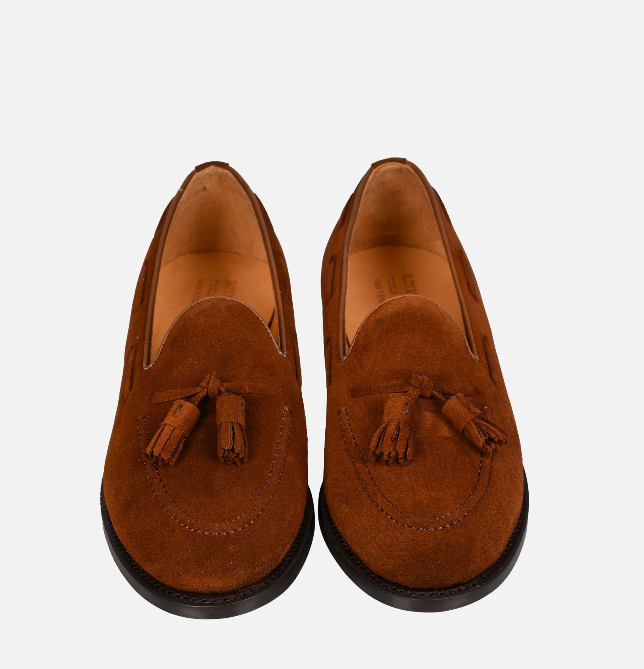 Tools & Construction Tassel Loafers Honey Suede
