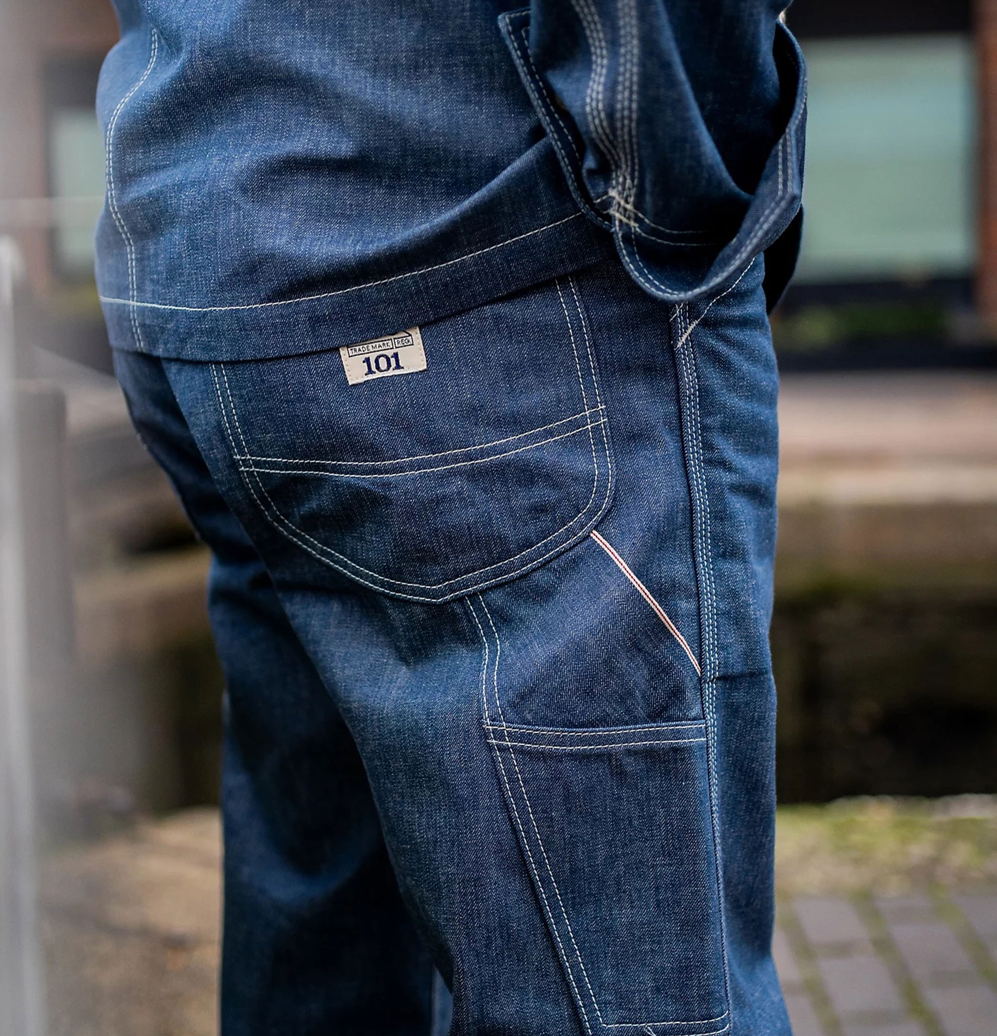 Lee 101 Workwear Carpenter Raw