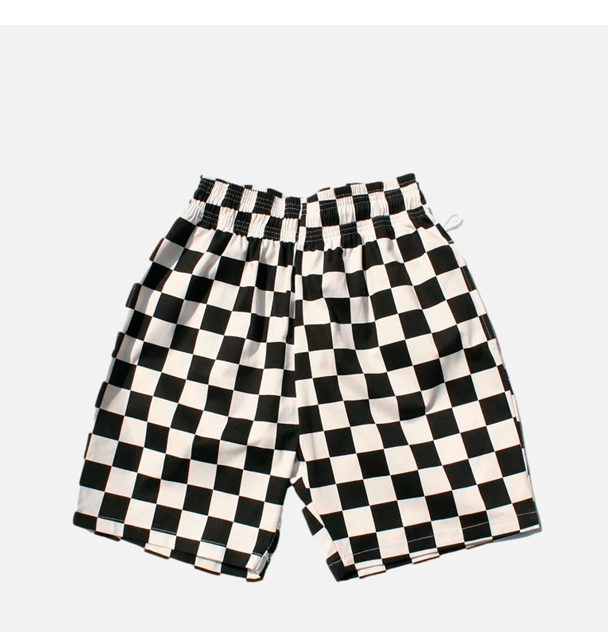 Cookman Chef Short Checker Black