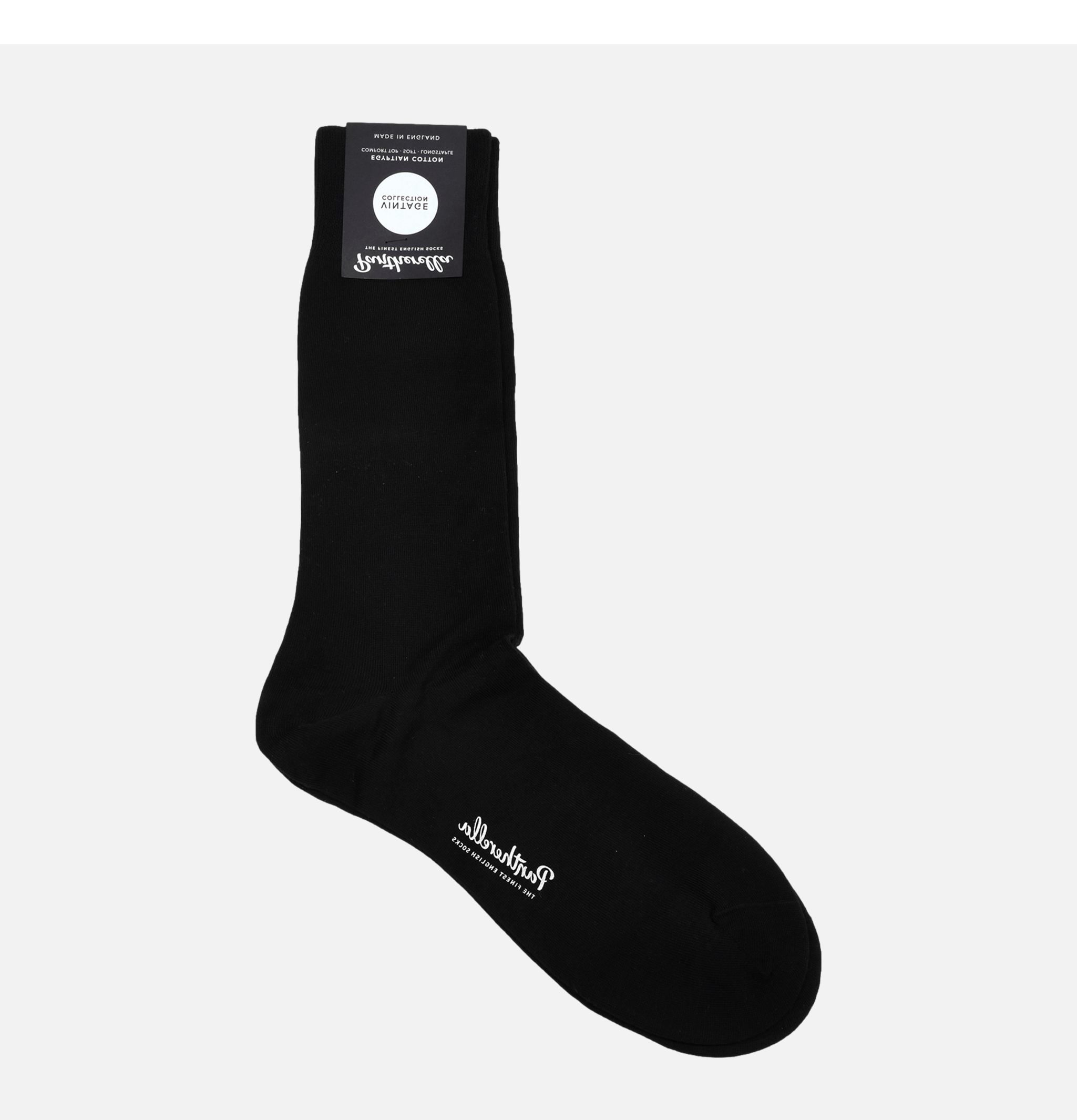Pantherella Tavener Black socks