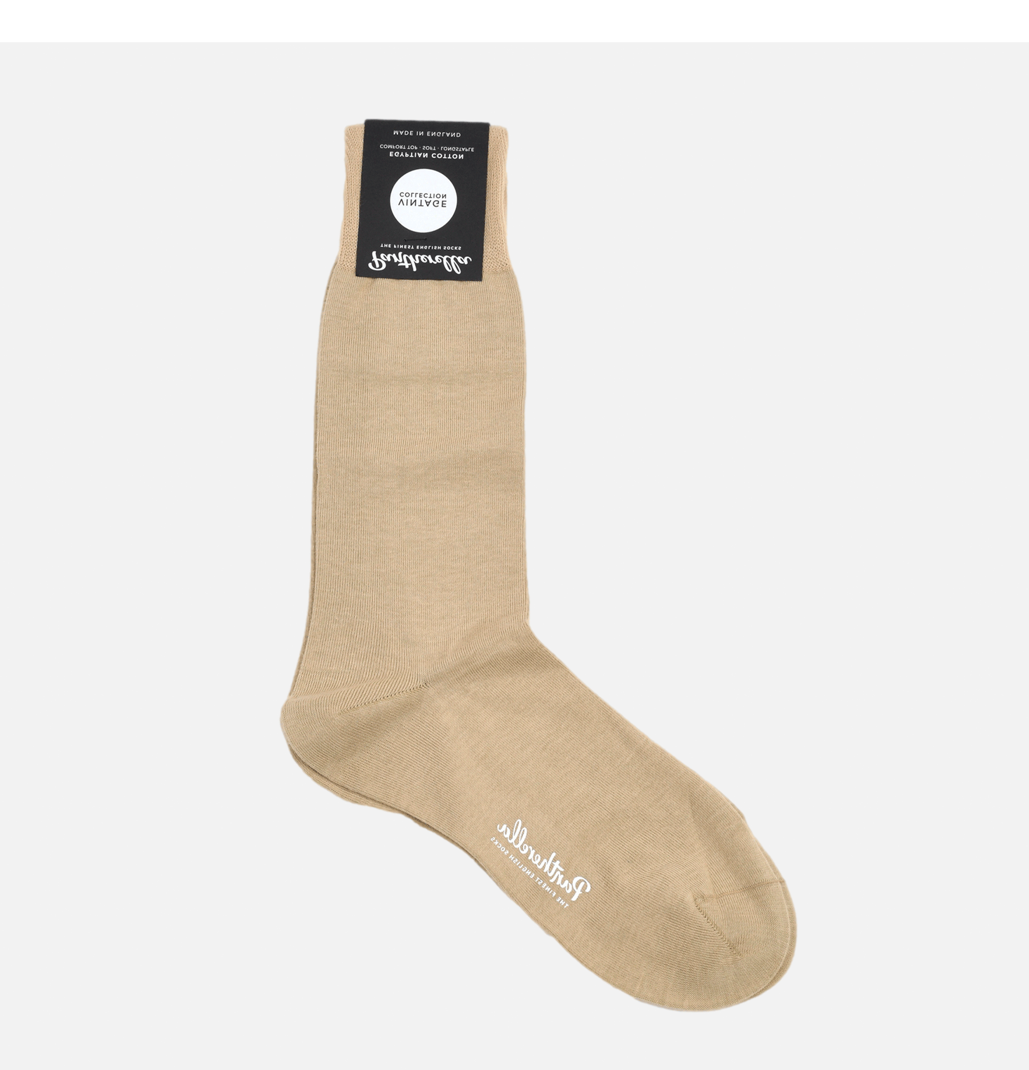 Pantherella Tavener Light Khaki socks