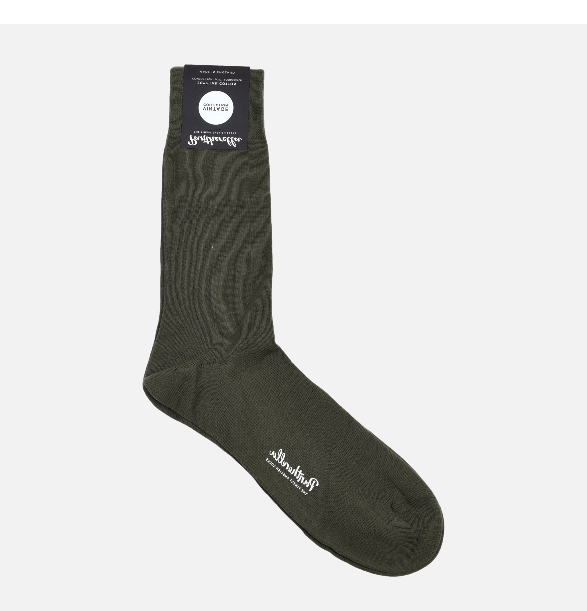 Pantherella Tavener Olive socks
