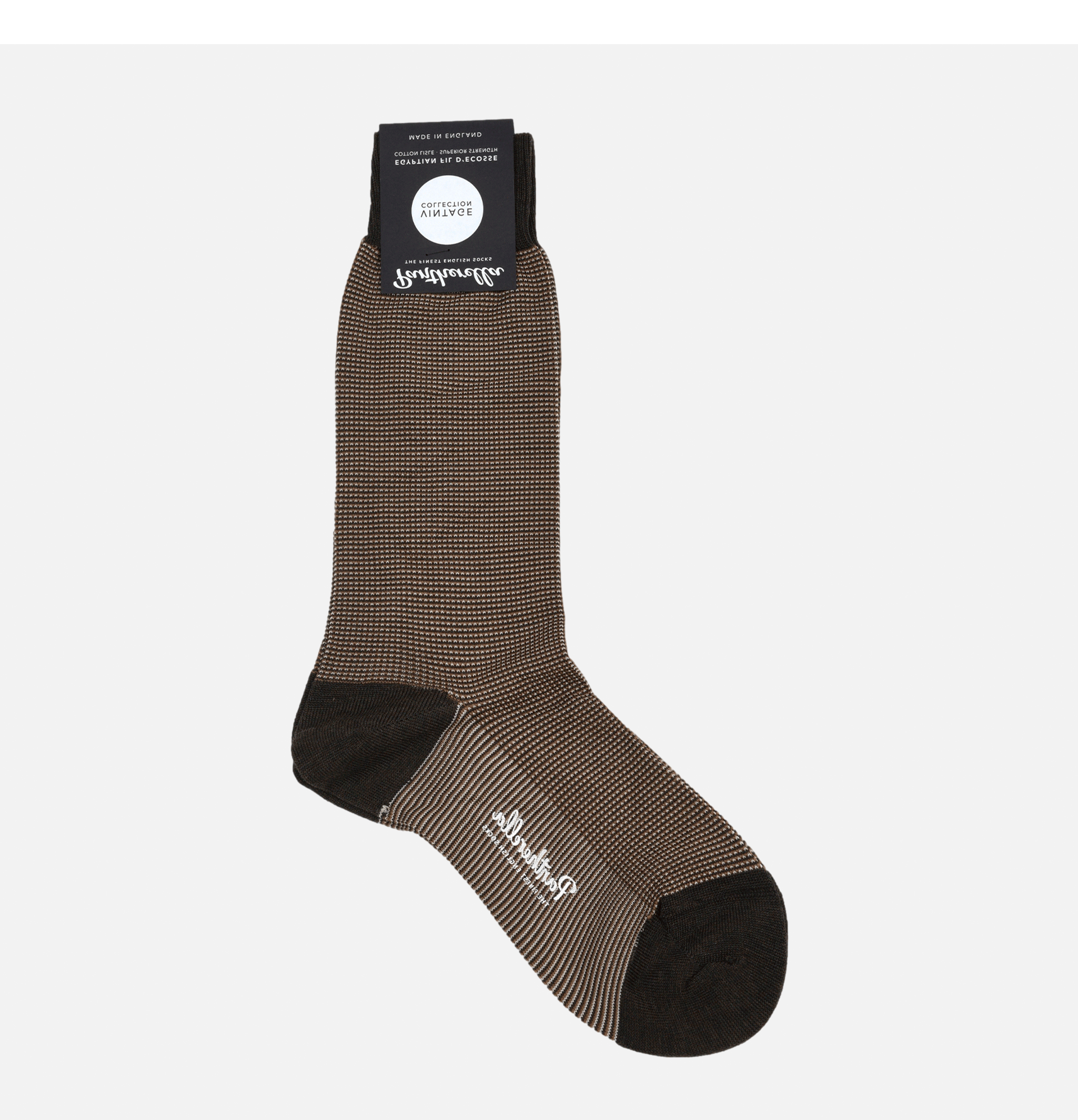 Pantherella Chaussettes Tewkesbury Brown