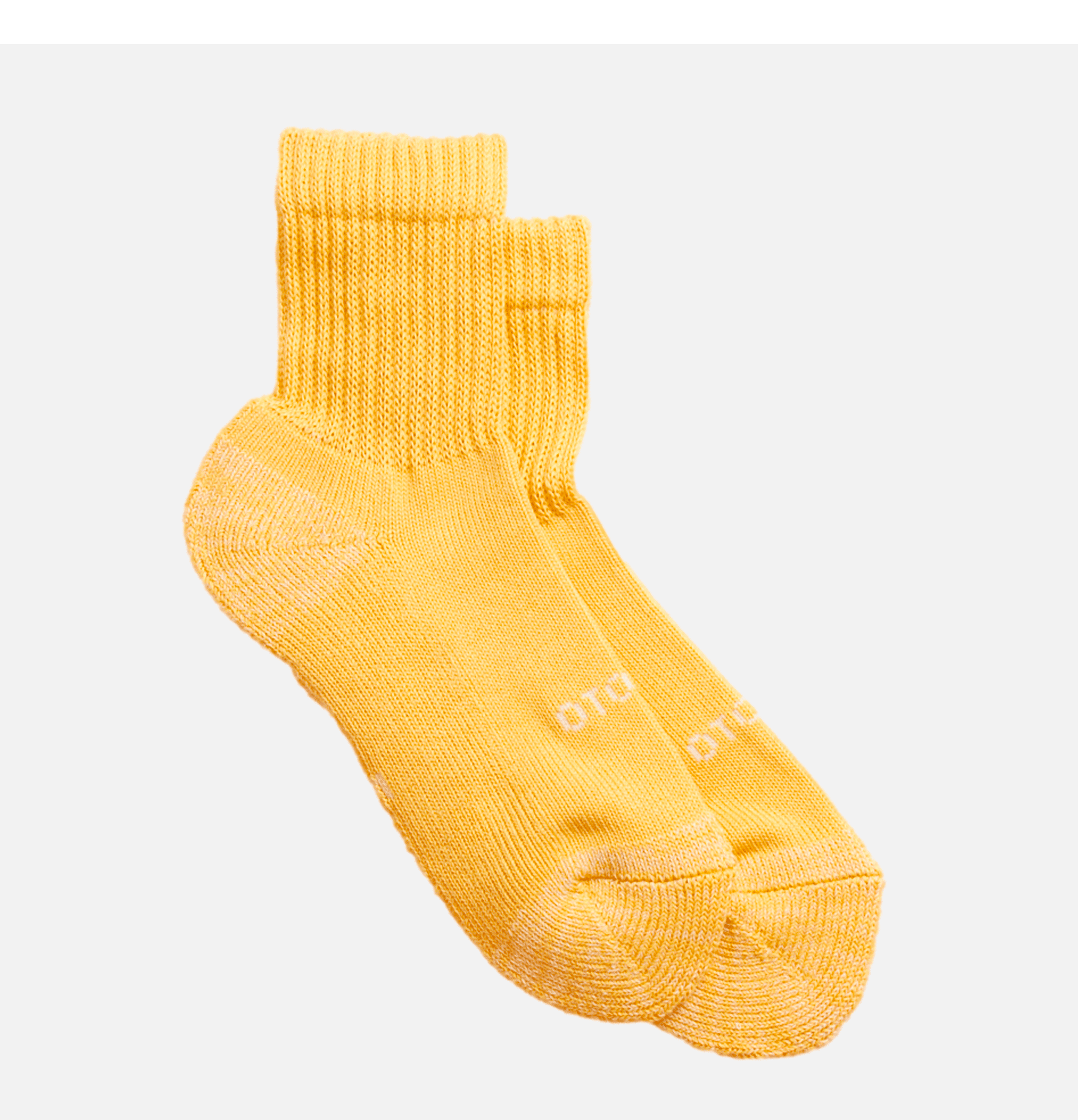 Rototo Socks Everyday Pile Mini Yellow