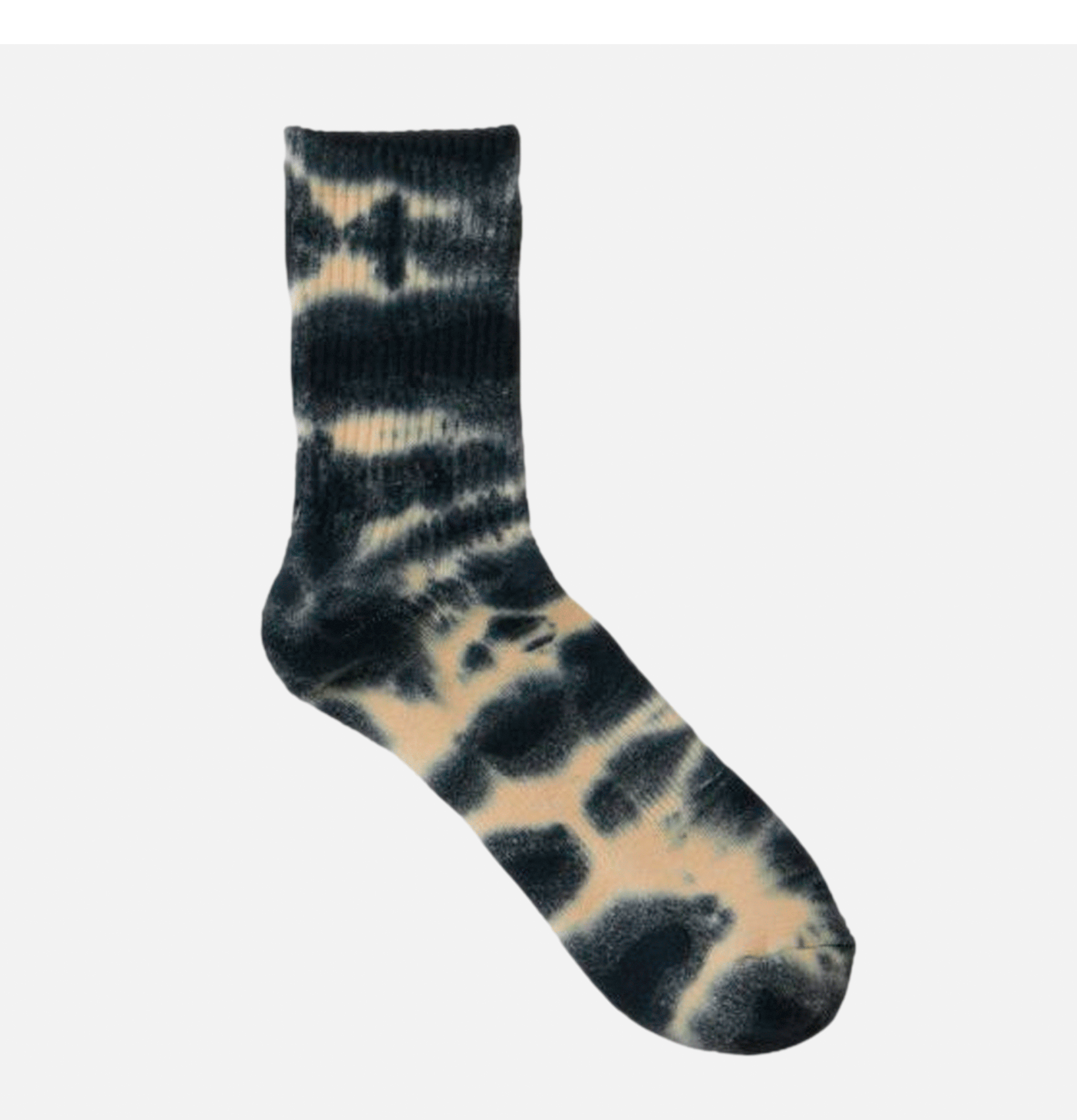 Gramicci Tie-Dye Crew Socks Black