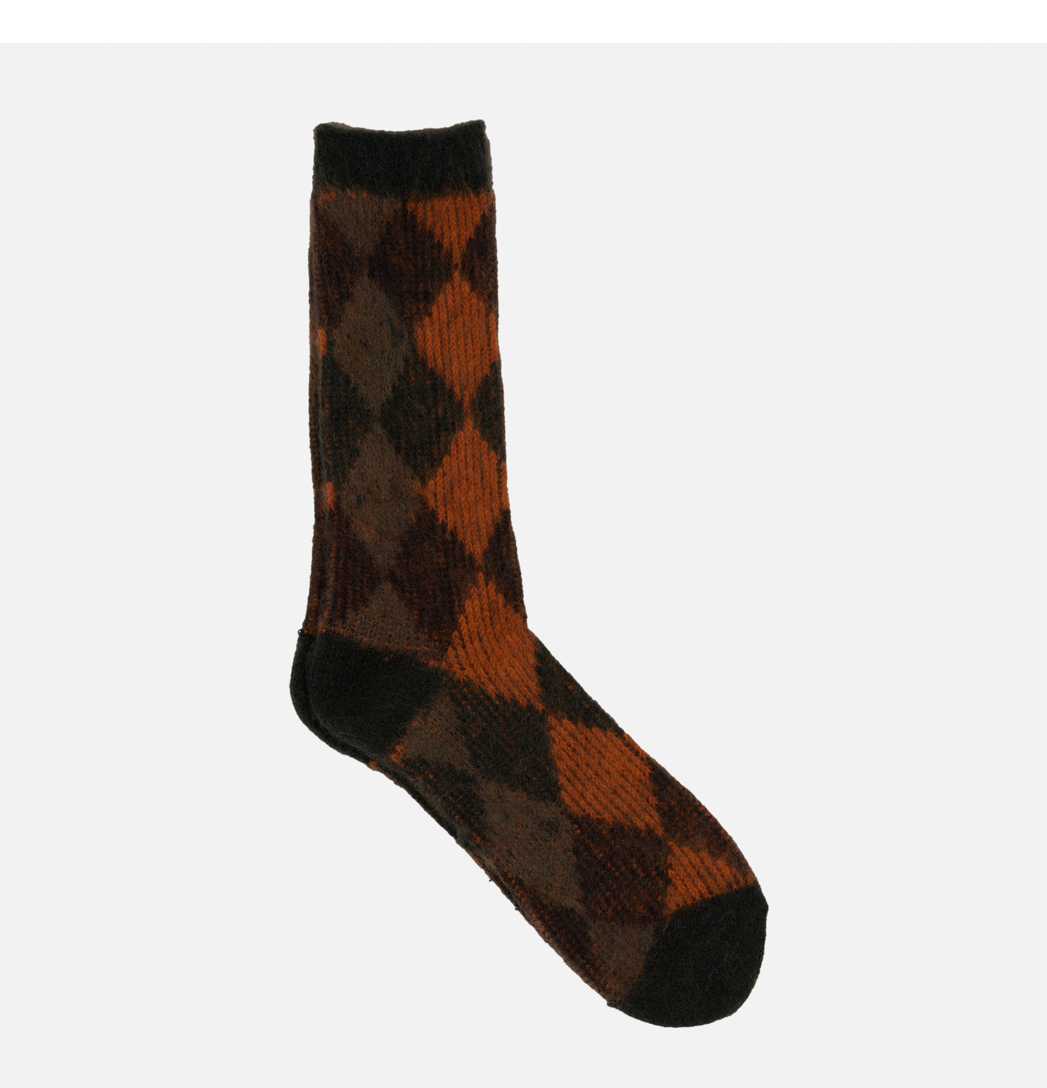Anonymous Ism Napping JQ Crew Moss Brown Socks