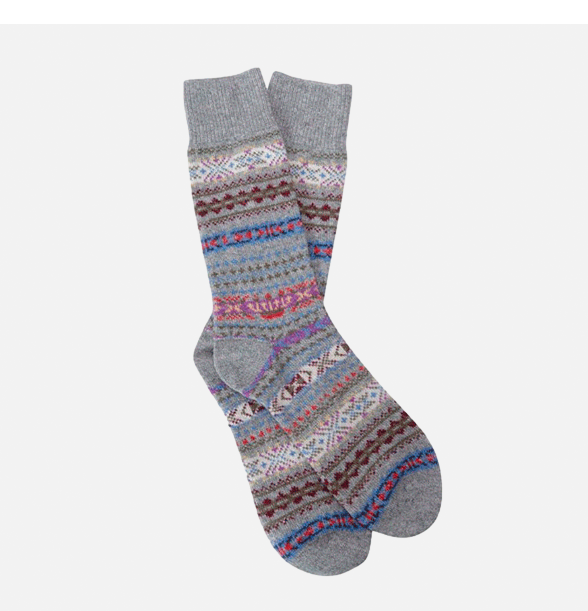 Barbour Boyd Grey Socks