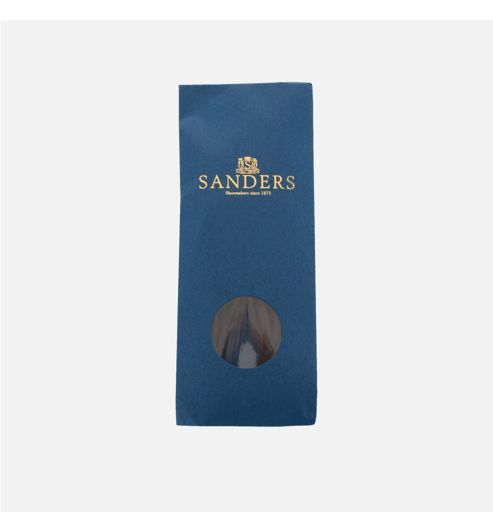Sanders UK Flat Laces Brown 100cm