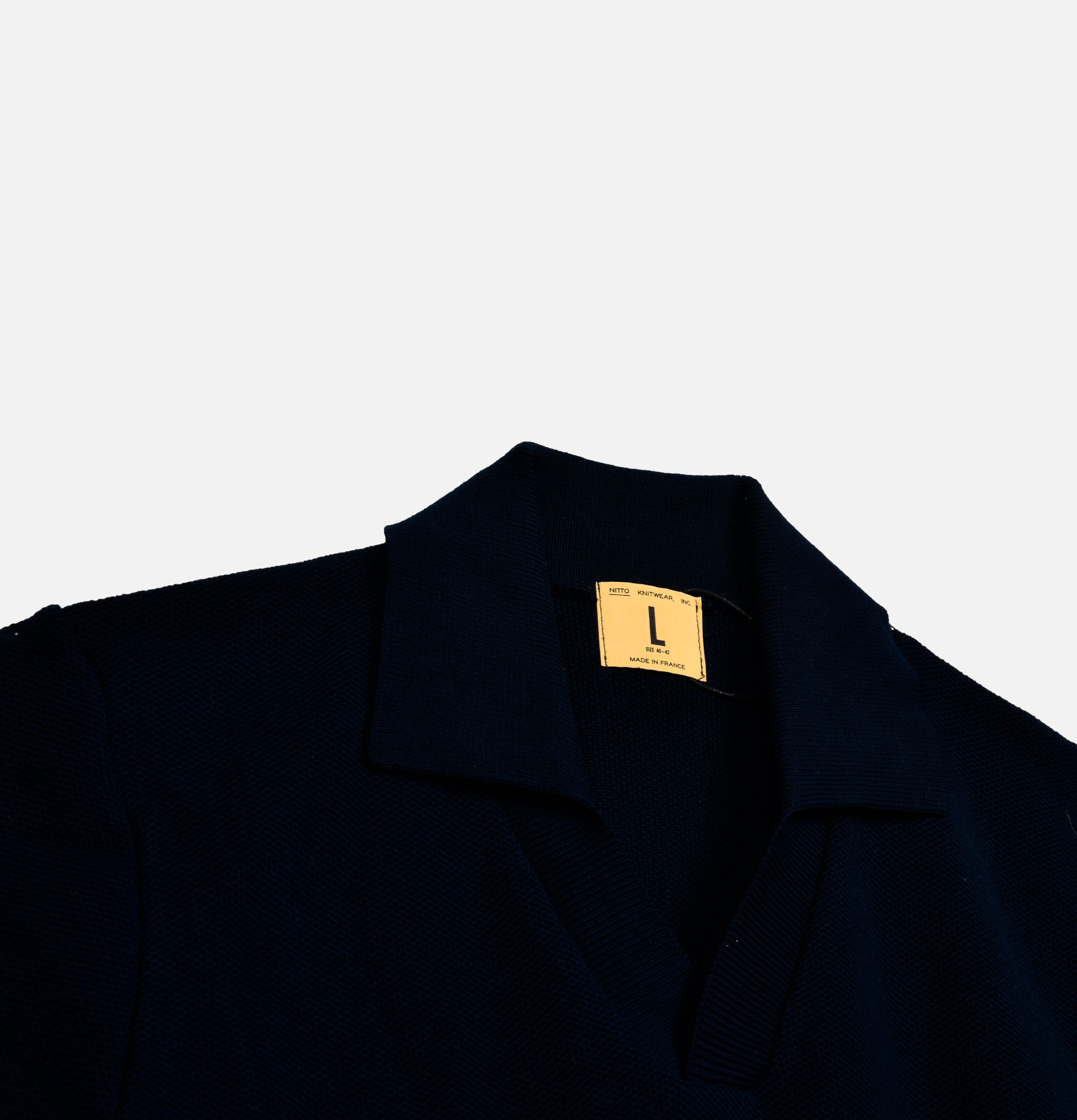 Nitto Knitwear Polo Agop Navy