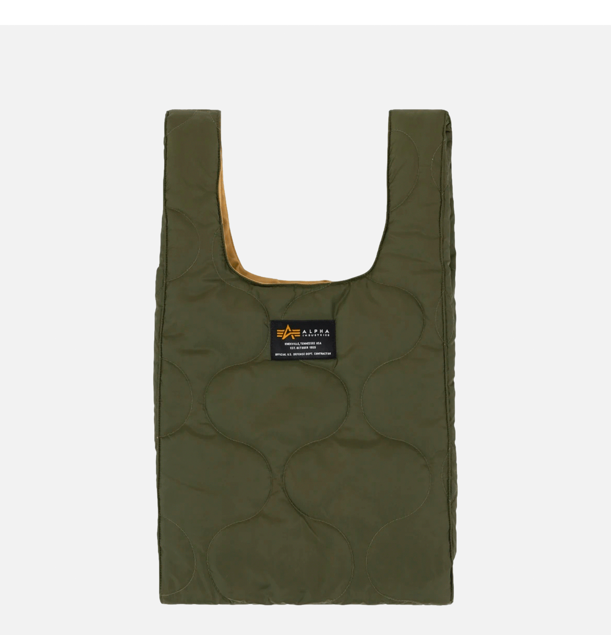 Alpha Industries Shopper Bag Reversible Olive