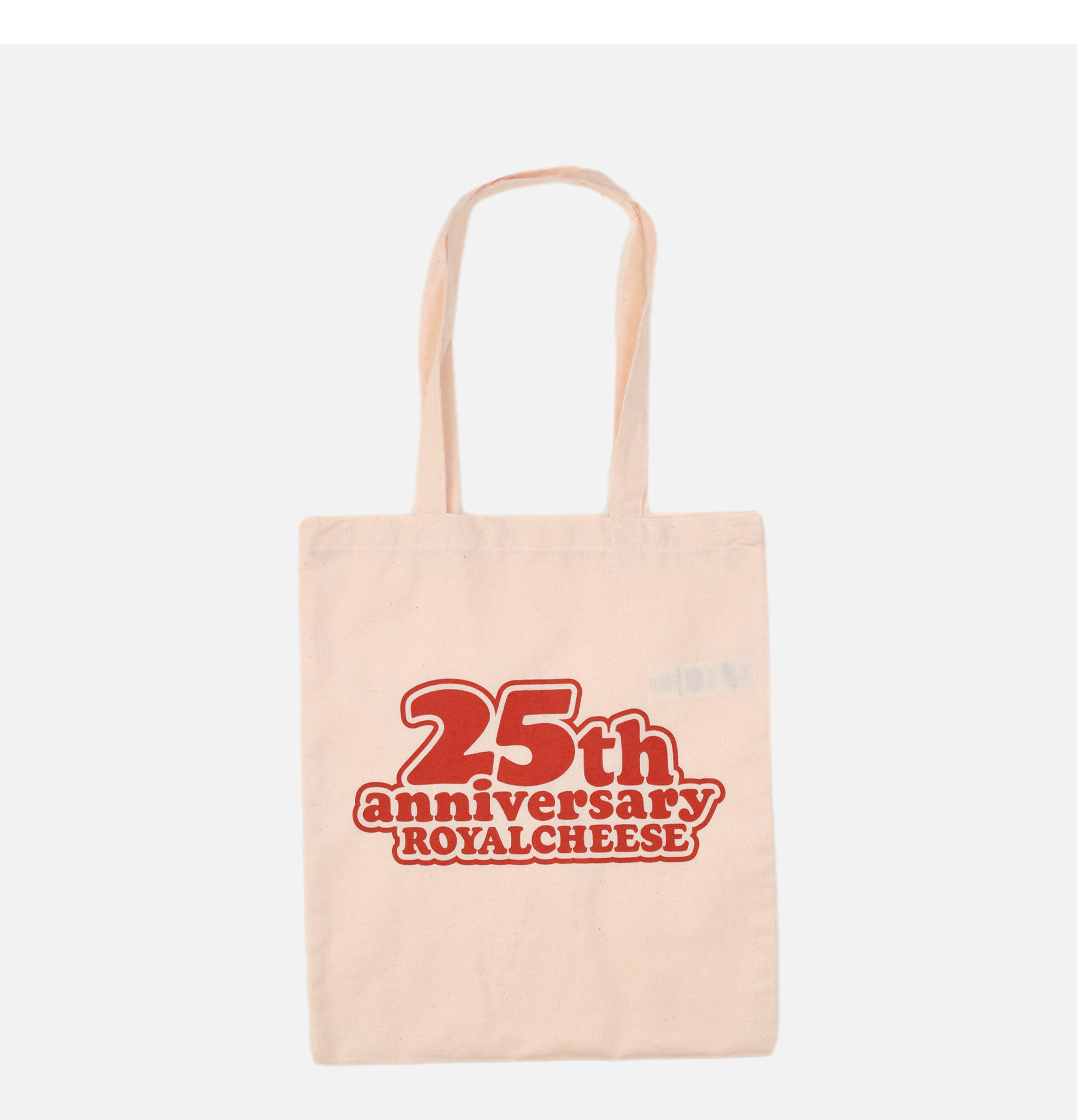 Tote bag Royalcheese 25 ans Red