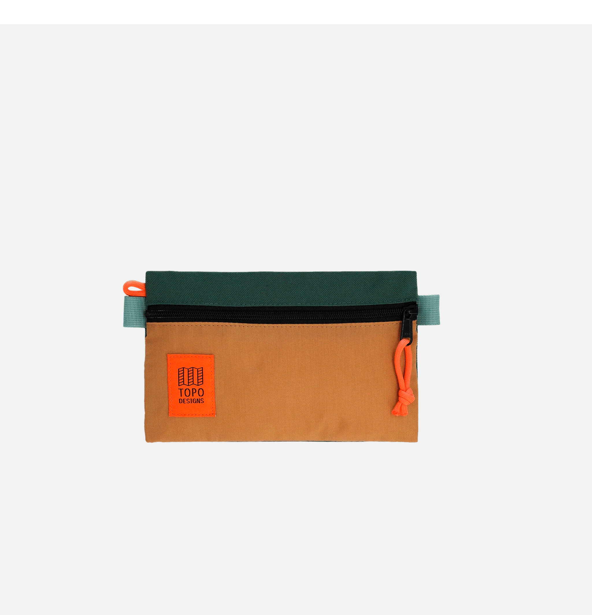 Topo Designs Small Khaki Forest Pouch