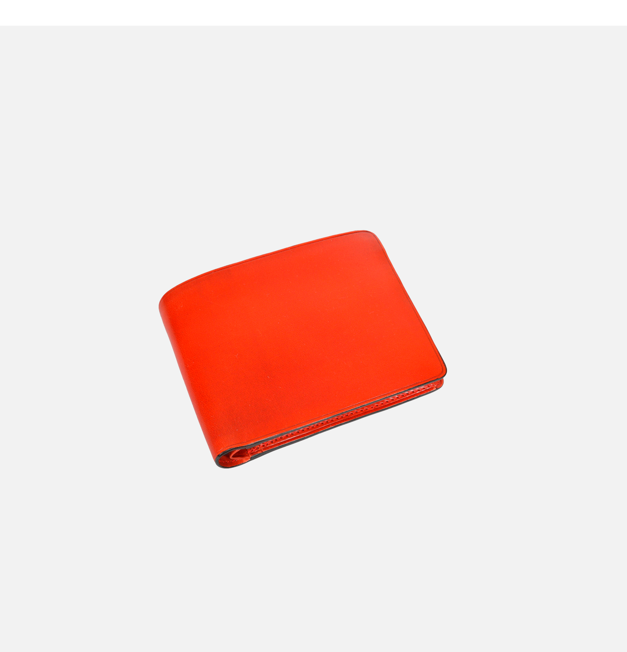 Il Bussetto Portefeuille Bi fold wallet/coin Corail Rouge
